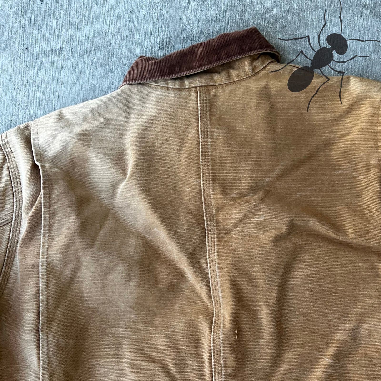 Carhartt × Vintage Carhartt cropped detroit style faded brown work wear jacket Size US L / EU 52-54 / 3 - 11 Thumbnail