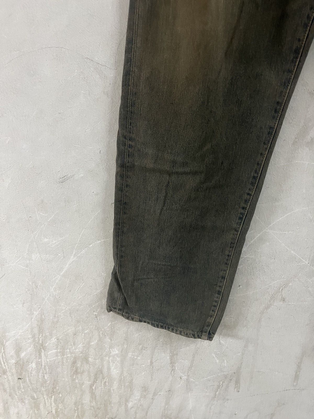 Japanese Brand RUSTY‼️VINTAGE EDWIN XV 445 LOOSE DISTRESSED DENIM PANT Size US 34 / EU 50 - 5 Thumbnail