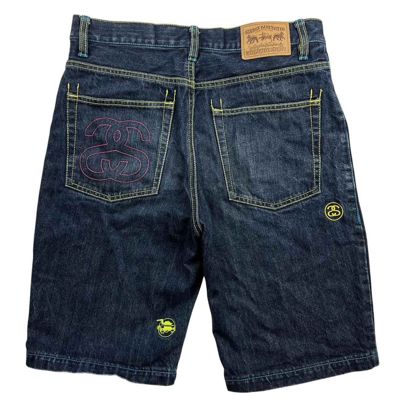 Stussy Stussy Big Ol Denim Raw Shorts Jorts | Grailed