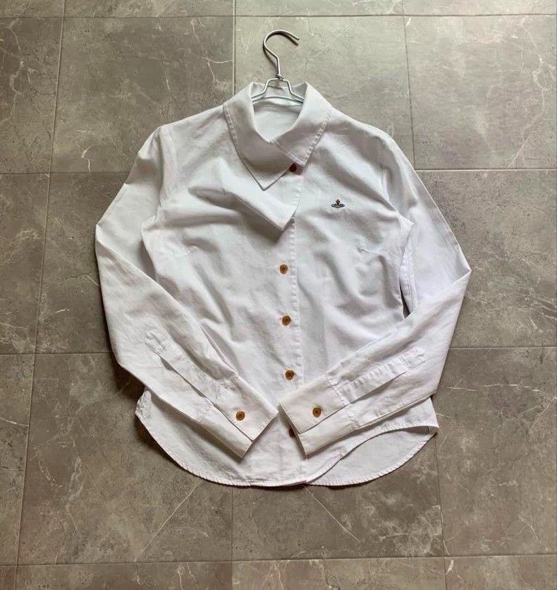 Vivienne Westwood Vivienne Westwood Shirt with asymmetrical front design Size XS / US 0-2 / IT 36-38 - 2 Thumbnail