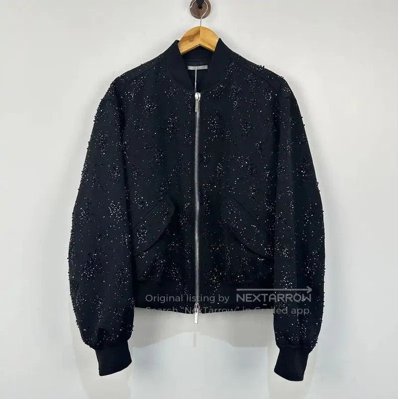 Dior × Hedi Slimane A/W 2006 Paneled Wool Bomber Jacket | Grailed