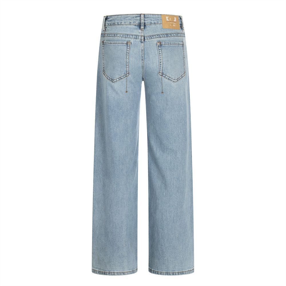 Jean Men's loose retro American washed distressed casual jeans Size US 32 / EU 48 - 2 Thumbnail