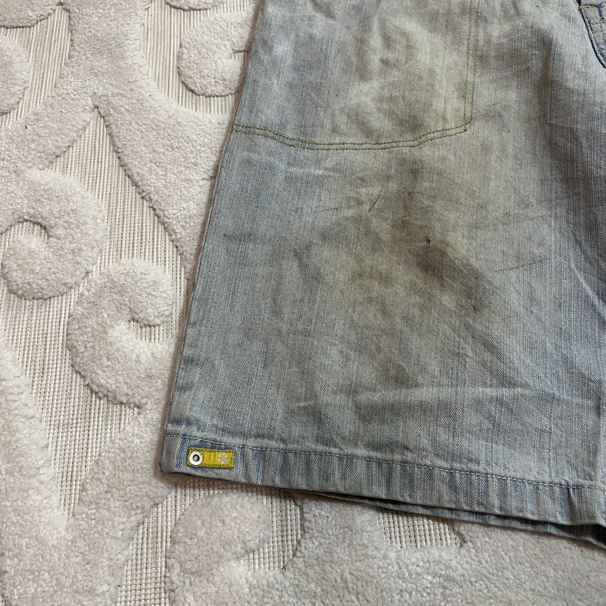 Southpole Southpole Shorts Baggy Vintage Y2K Jorts Size 36 Yellow Tab Size US 38 / EU 54 - 3 Thumbnail