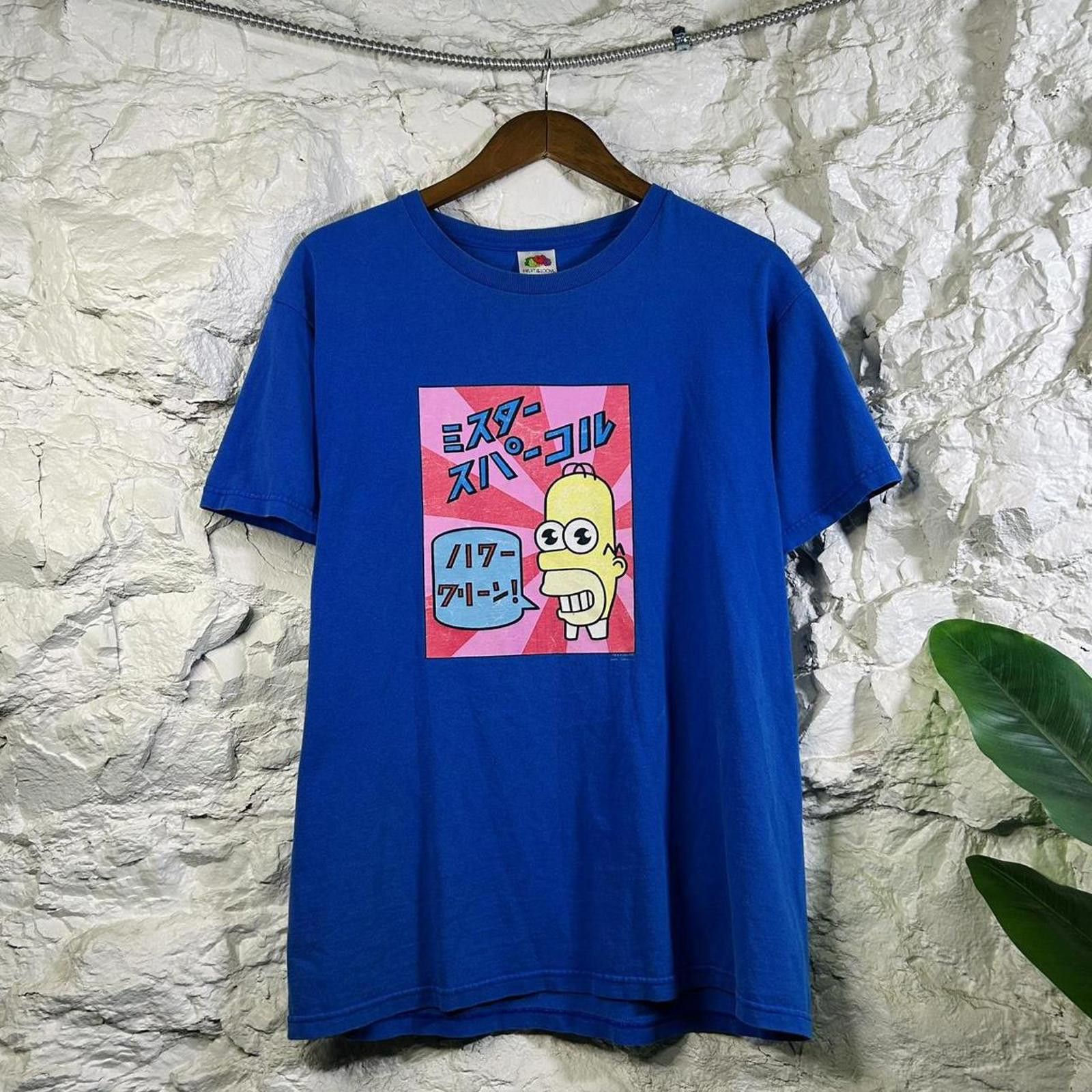 Other 2002 Simpson Homer Japan T-shirt Size Large Size US L / EU 52-54 / 3 - 2 Thumbnail