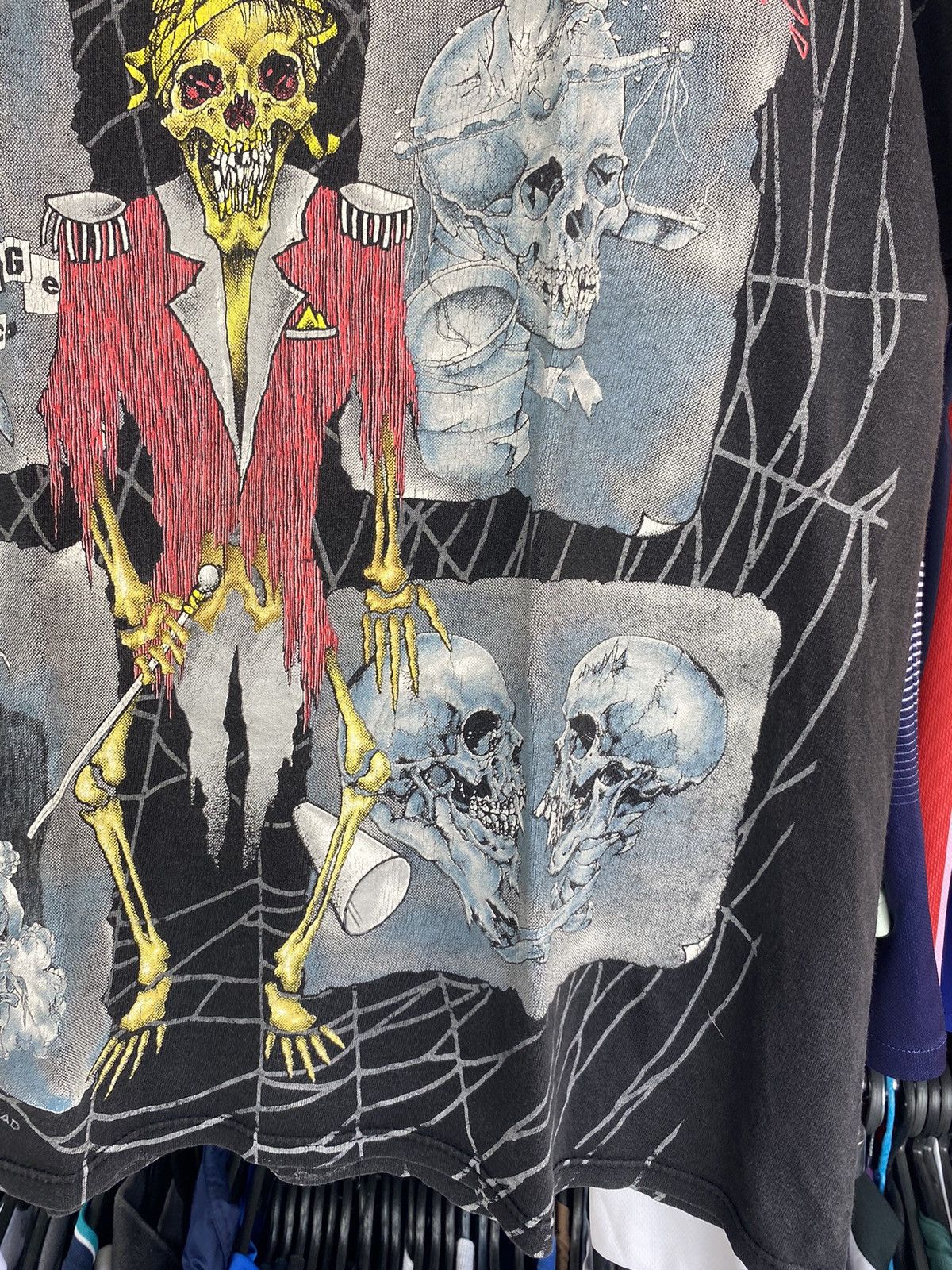 Band Tees VINTAGE BROCKUM METALLICA 1992 DAMAGE INC ALL OVER PRINT Size US XL / EU 56 / 4 - 10 Thumbnail