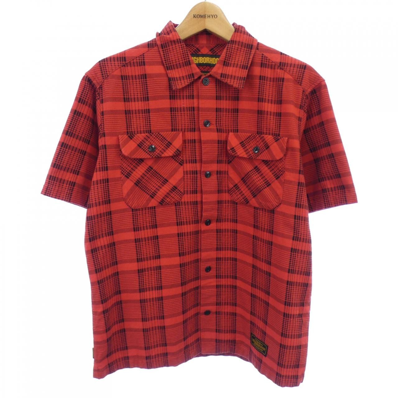 Other Other NEIGHBORHOOD Short Sleeve Shirt Textile Tops 191TSNH-SHM10 DUTY FREE for USA Size ONE SIZE - 1 Thumbnail