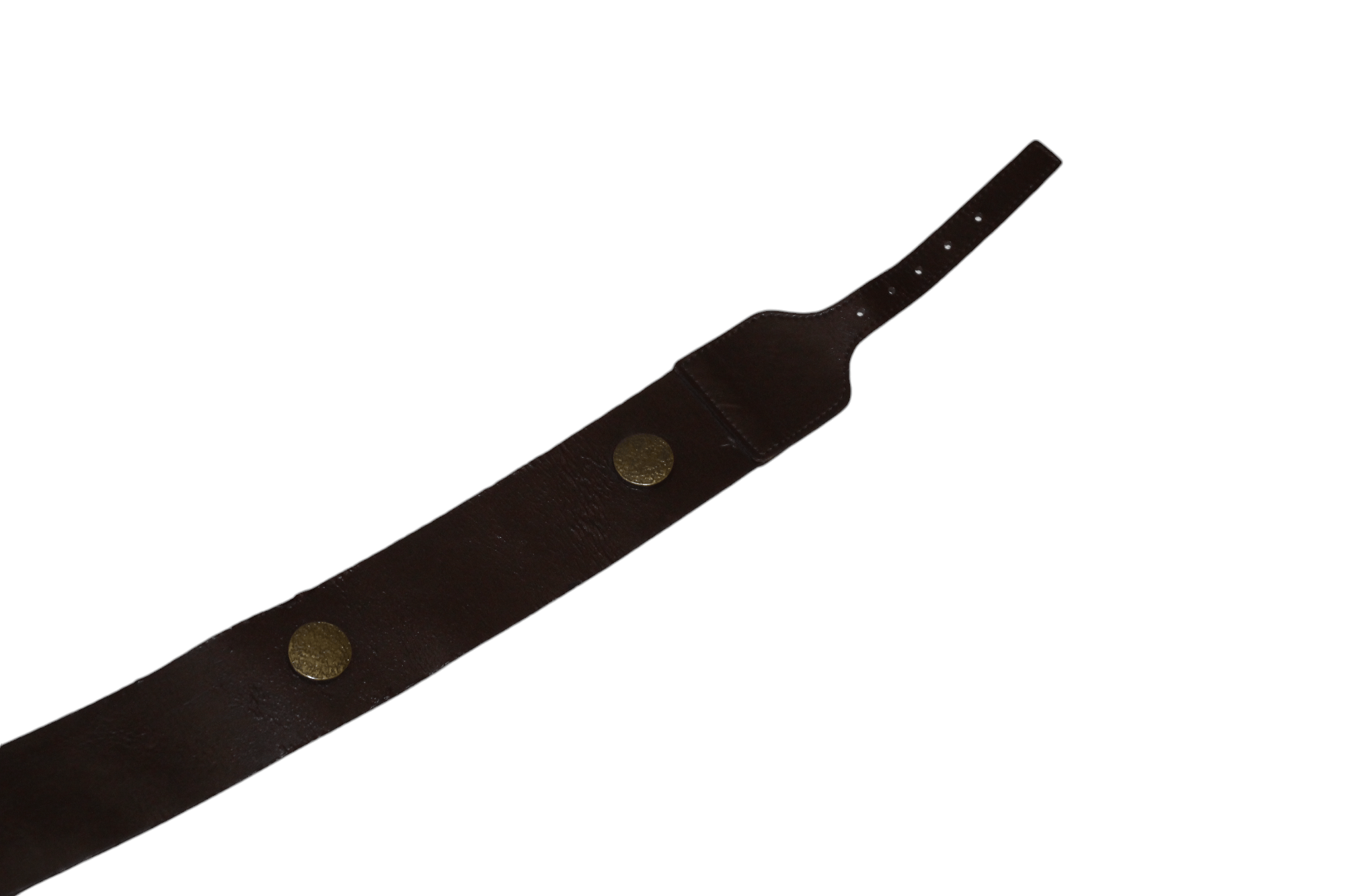 Lieve Van Gorp RARE Van den Hoogen designers leather wide belt Size ONE SIZE - 4 Thumbnail