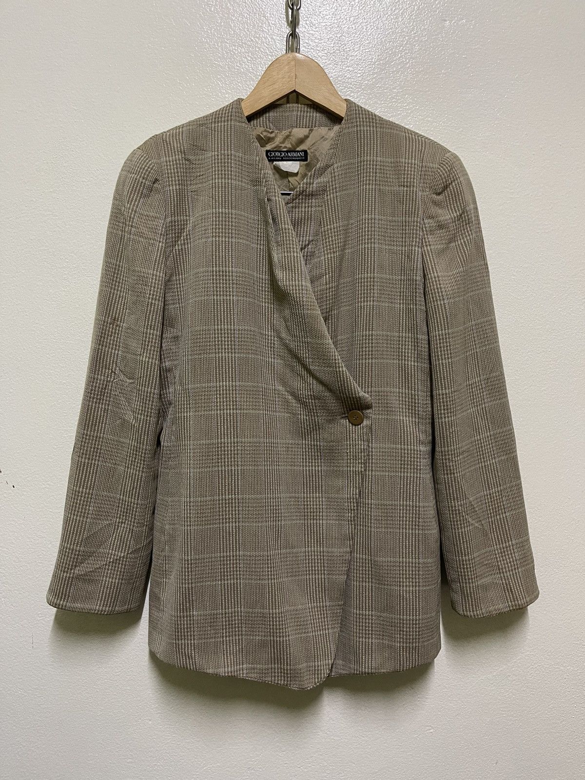 Giorgio Armani × Vintage Giorgio Armani Blazer Jacket 42 Size M / US 6-8 / IT 42-44 - 1 Thumbnail