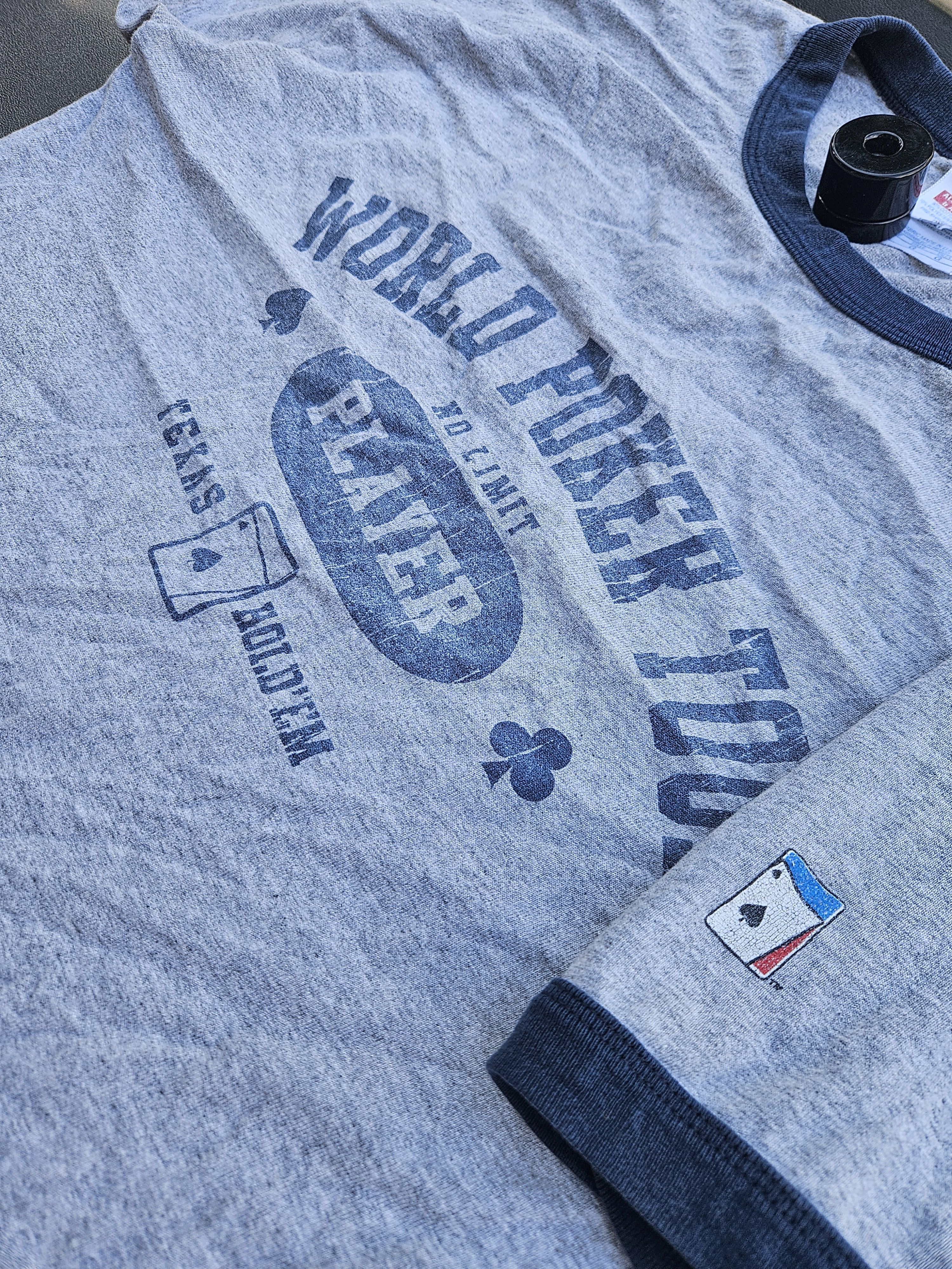 Alstyle World Poker Tour No Limit Texas Hold'em Vintage Alstyle Tee Size US L / EU 52-54 / 3 - 3 Thumbnail