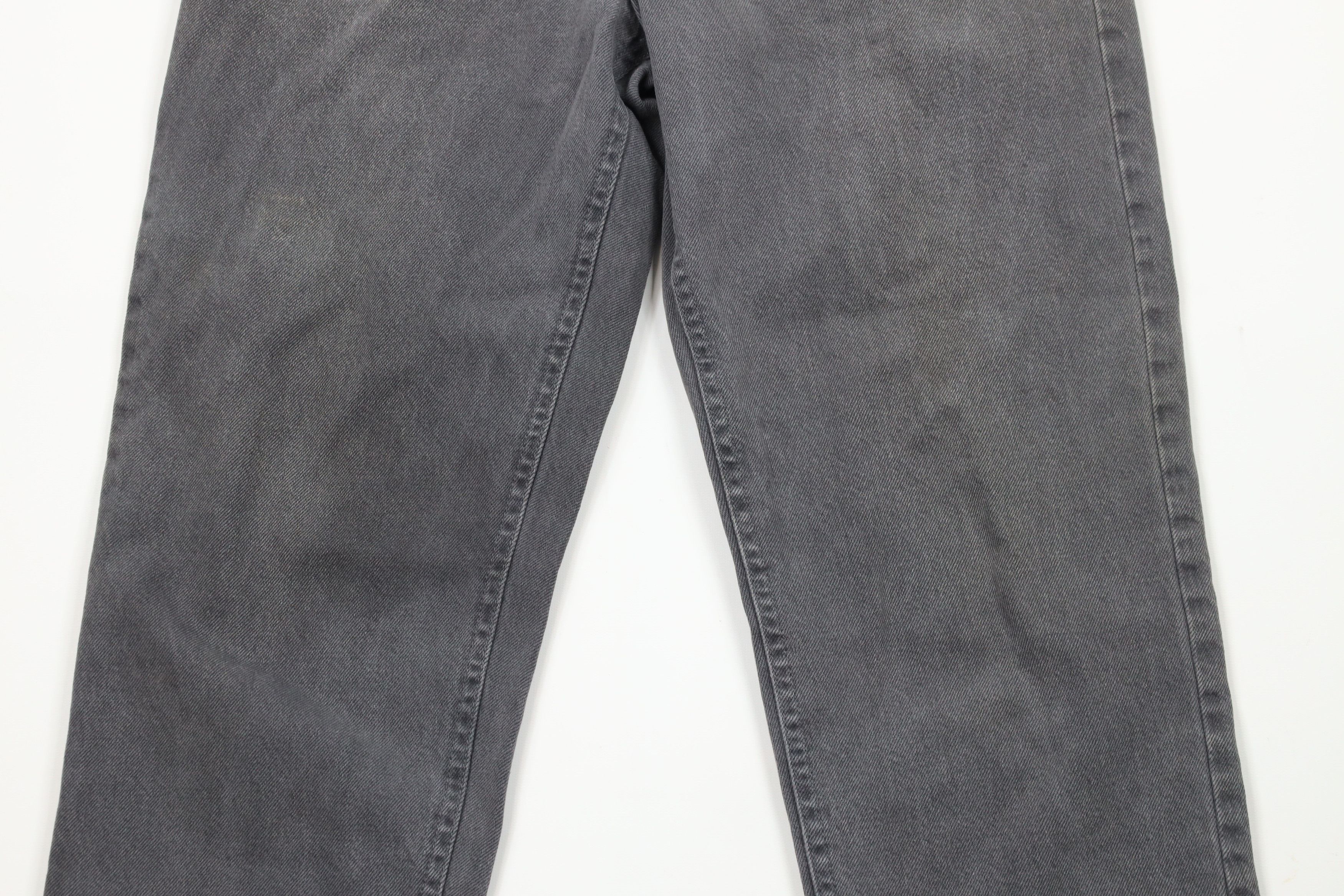 L.L. Bean × Vintage Vintage 90s LL Bean Straight Leg Denim Jeans Gray Cotton USA Size US 30 / EU 46 - 3 Thumbnail