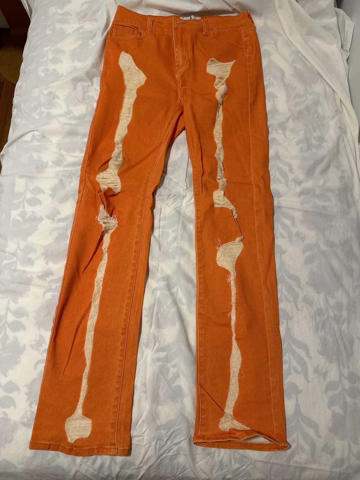Insane Cult Insane Cult Orange Bone Denim Size US 32 / EU 48 - 1 Thumbnail