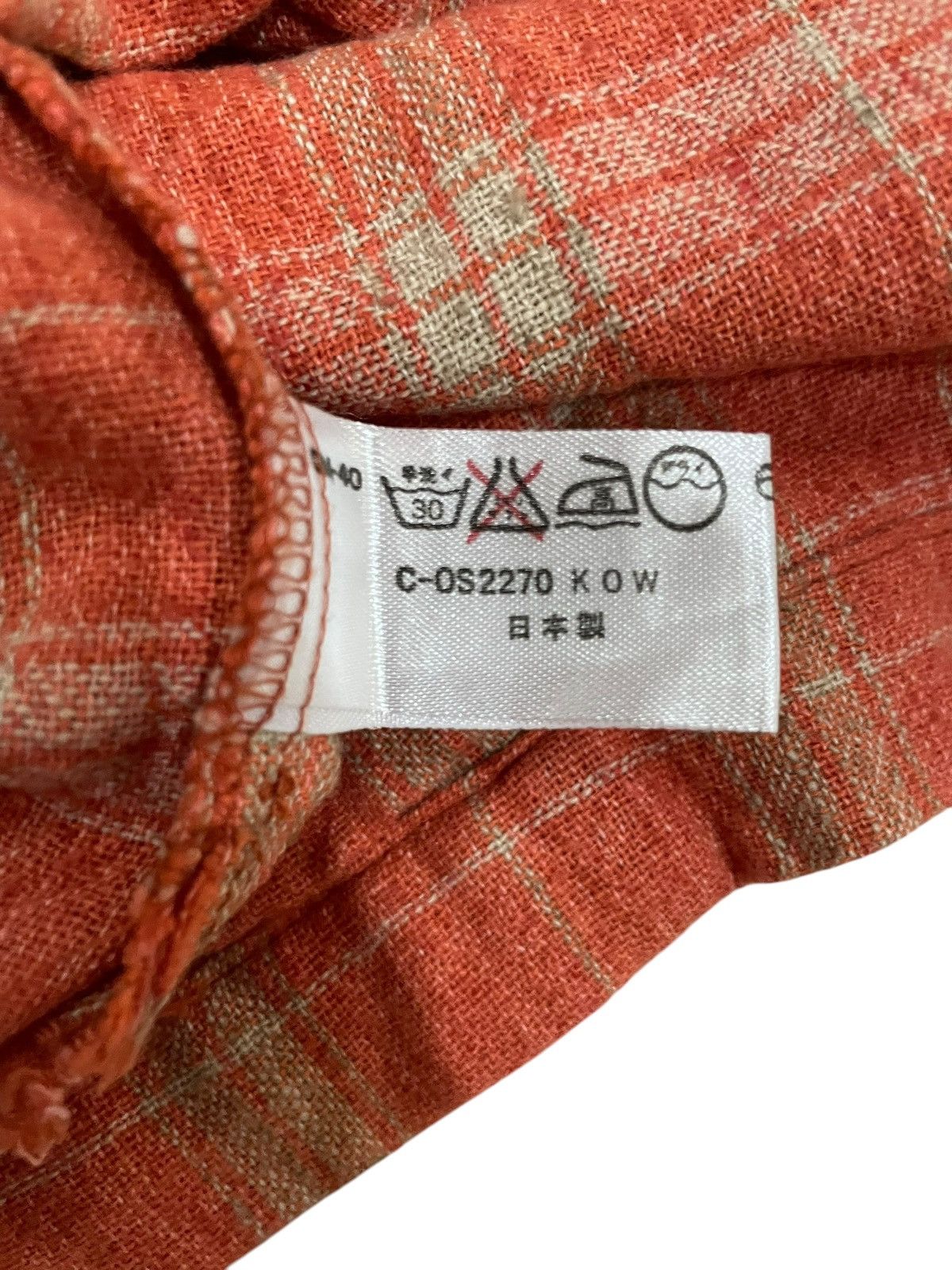 Engineered Garments Vintage Lincoln Loop Collar Flannel Shirt Size US XL / EU 56 / 4 - 6 Thumbnail