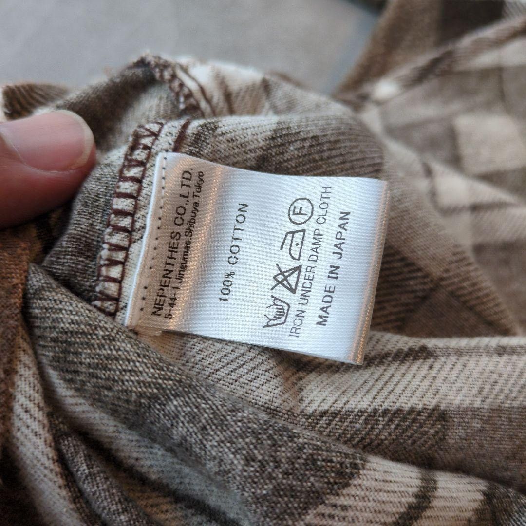 Needles NEEDLES REBUILD RIBBON FLANNEL SHIRT Size US M / EU 48-50 / 2 - 8 Thumbnail