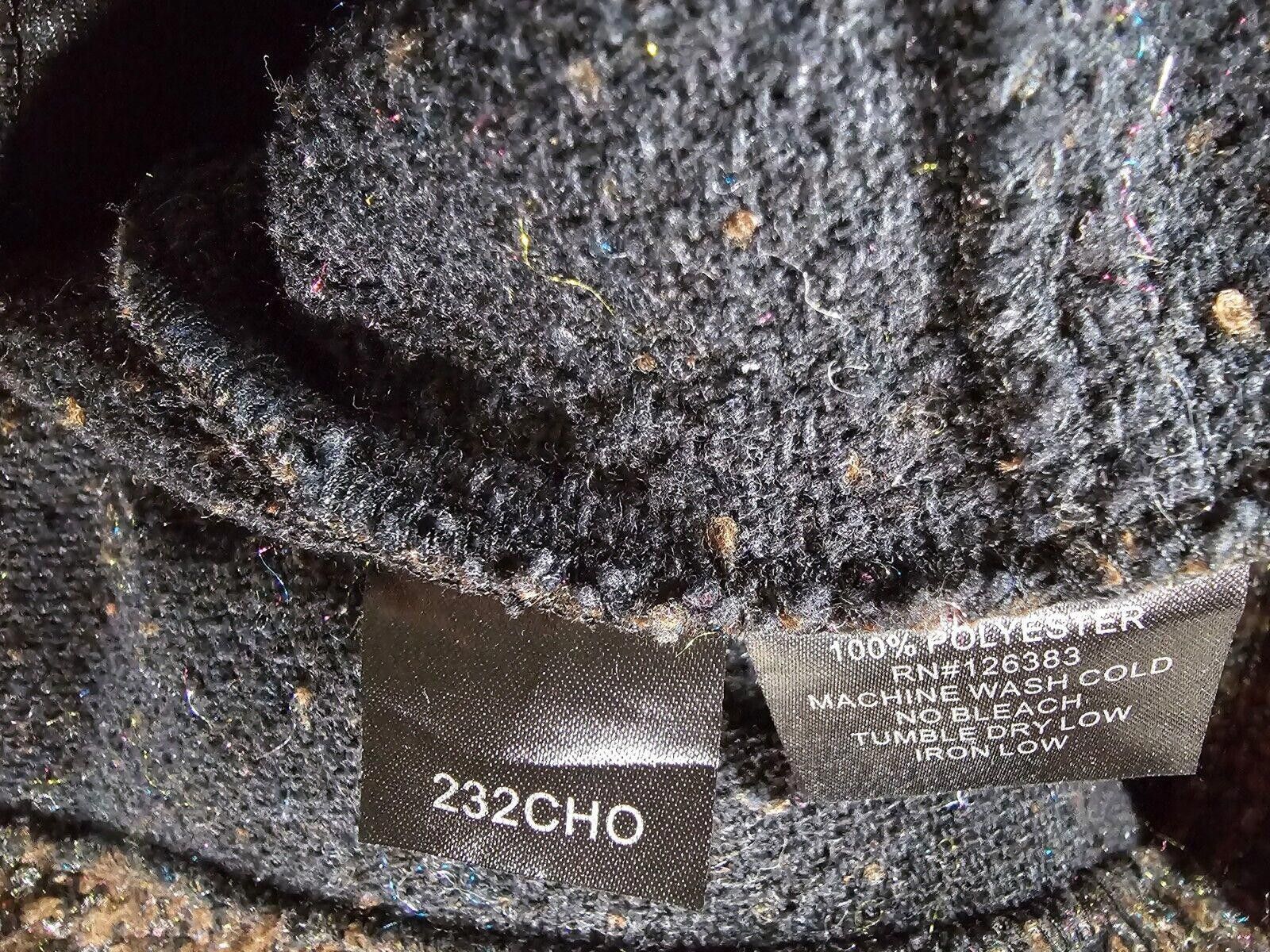 Designer Ethyl Brown Tweed Like Open Vest Medium Size M / US 6-8 / IT 42-44 - 9 Thumbnail