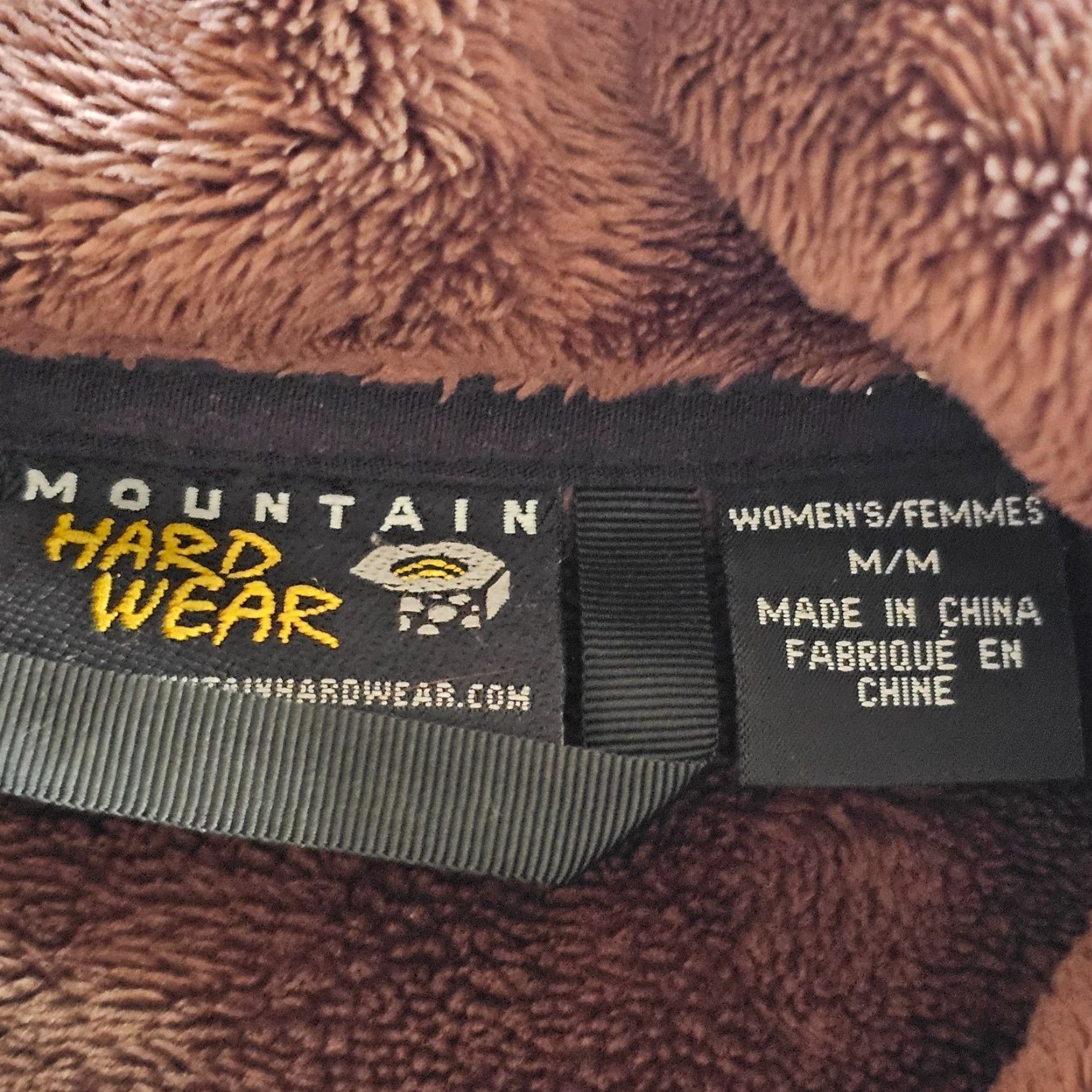 Mountain Hardwear VINTAGE Mountain Hardwear Jacket Womens Medium Brown Fleece Full Zip Long Sleeve Capsule Size M / US 6-8 / IT 42-44 - 3 Thumbnail