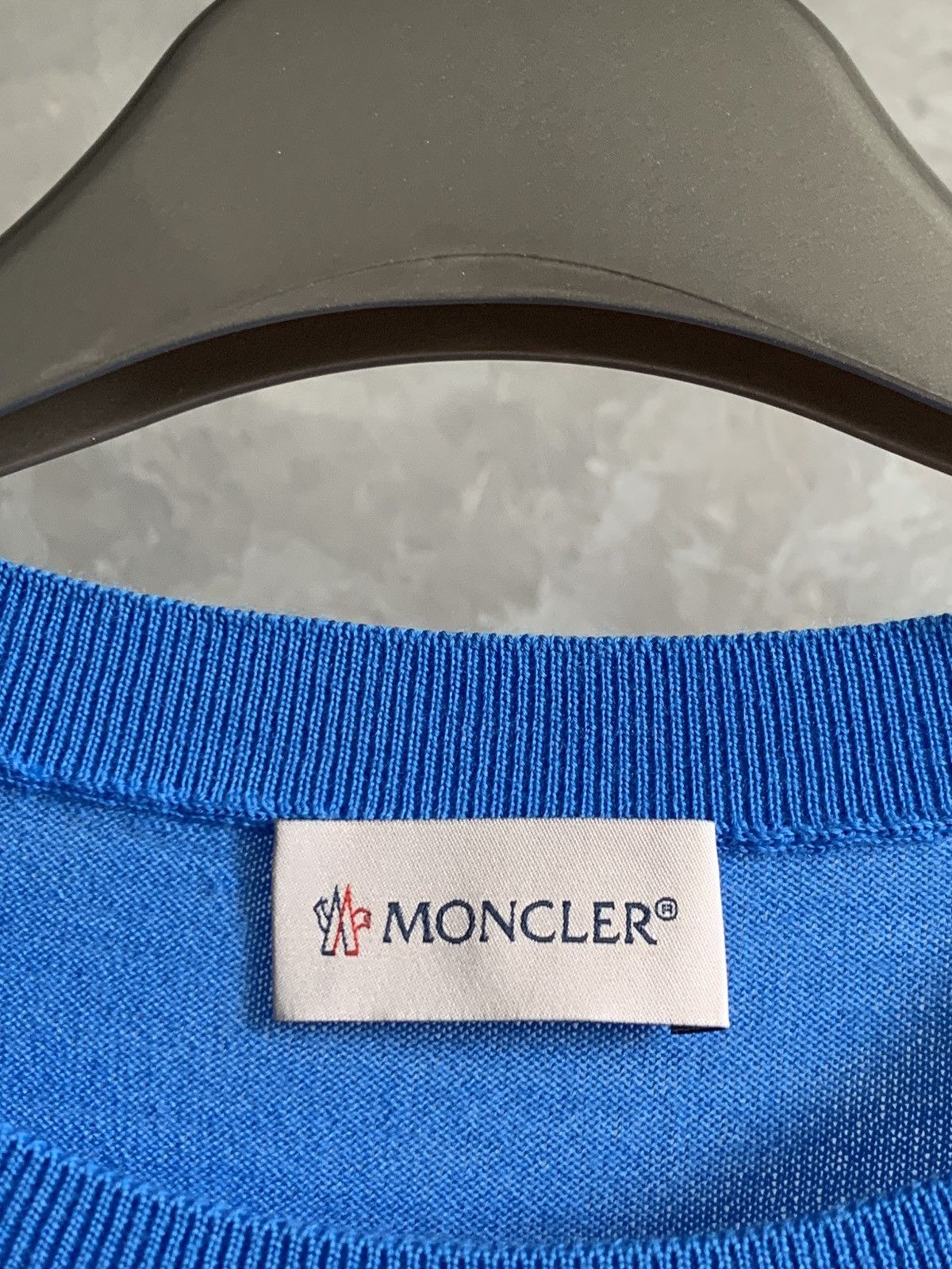 Moncler Moncler Maglia Tricot Girocollo Wool Men’s Sweater Jumper L Size US L / EU 52-54 / 3 - 4 Thumbnail