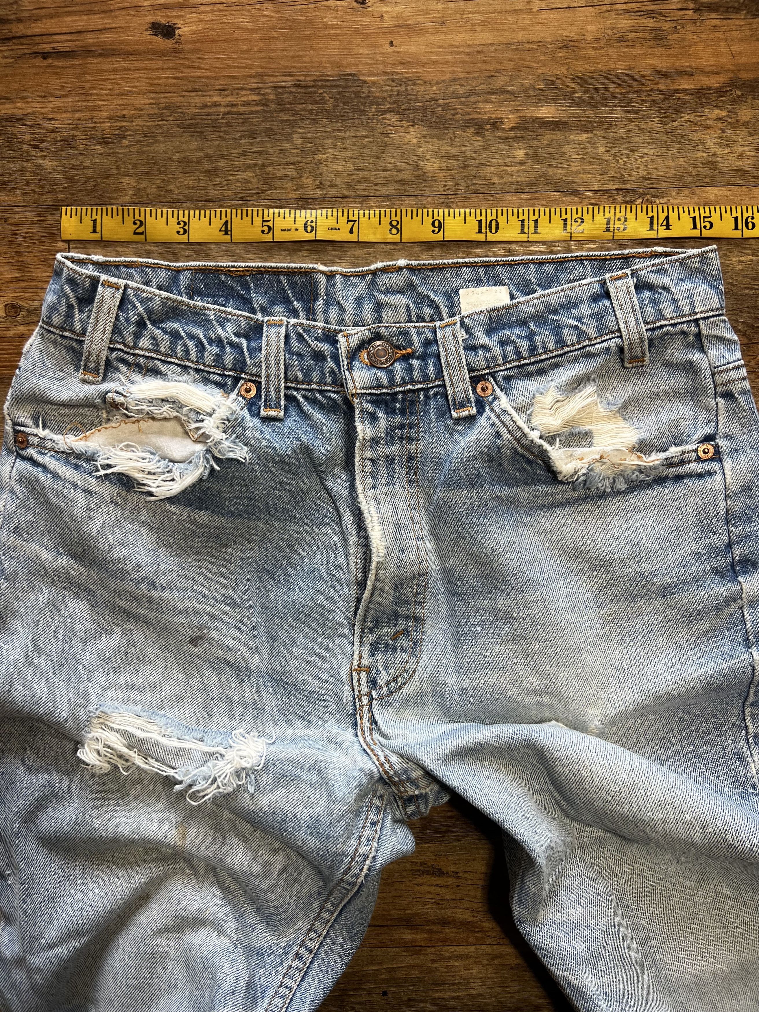 Levi's Vintage Clothing Vintage 1980's 517 Levi's Orange Tab Bootcut Cut Off Jeans Size US 31 - 4 Thumbnail