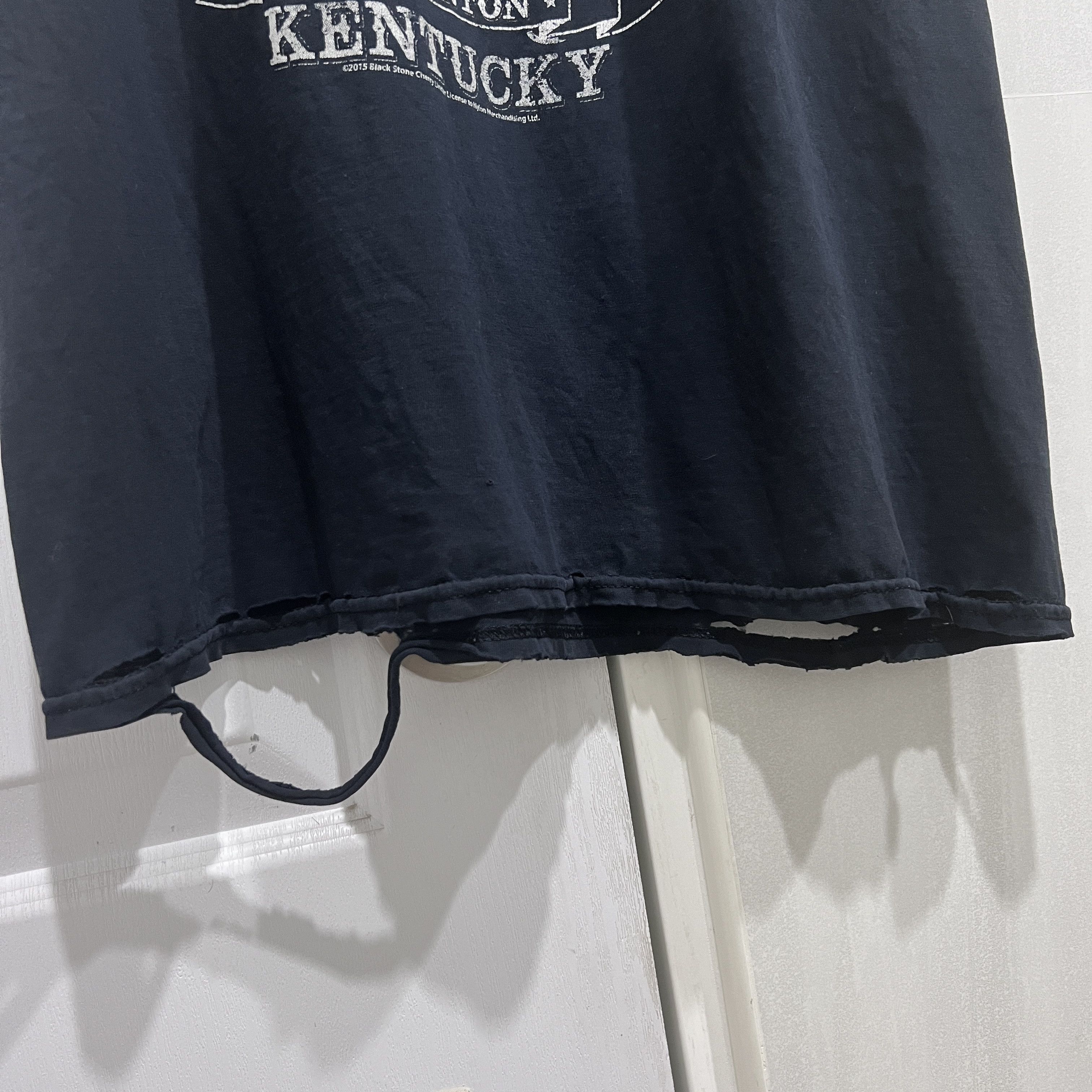 Band Tees 2015 Black Stone Cherry Tour Tee Distressed Faded Thrashed Size US L / EU 52-54 / 3 - 2 Thumbnail