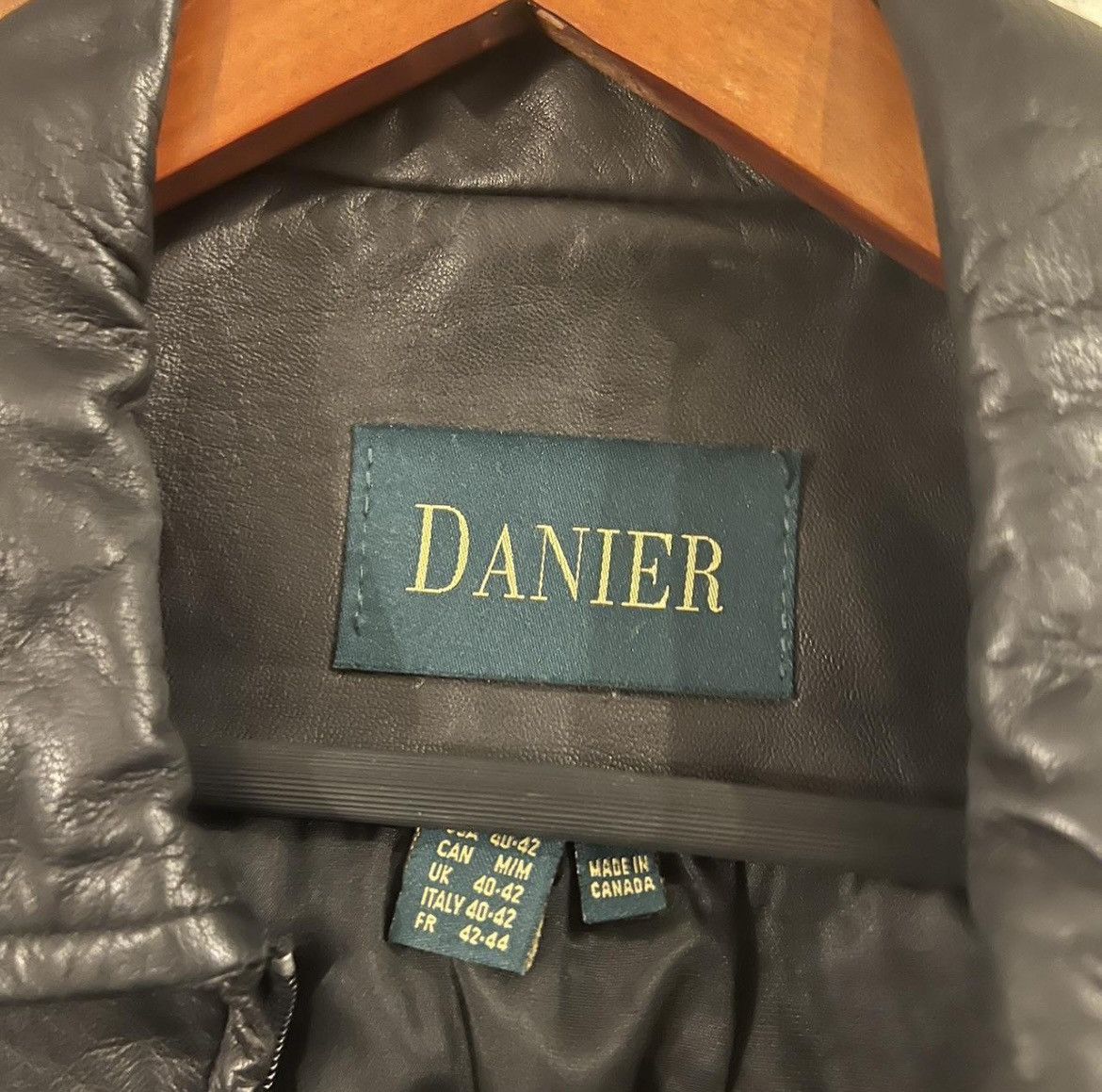 Danier Black Leather danier jacket Size US L / EU 52-54 / 3 - 3 Thumbnail