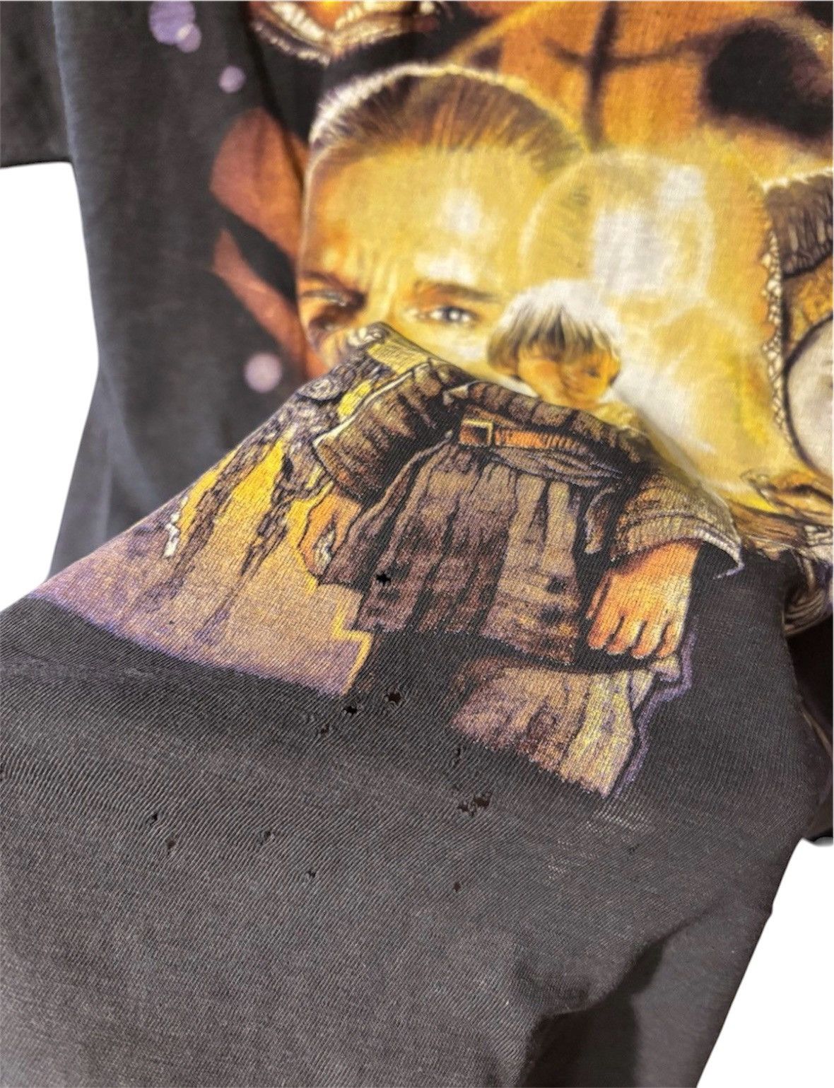 Band Tees Vintage 1999 star wars episode 1 distressed promo tee Size US L / EU 52-54 / 3 - 2 Thumbnail