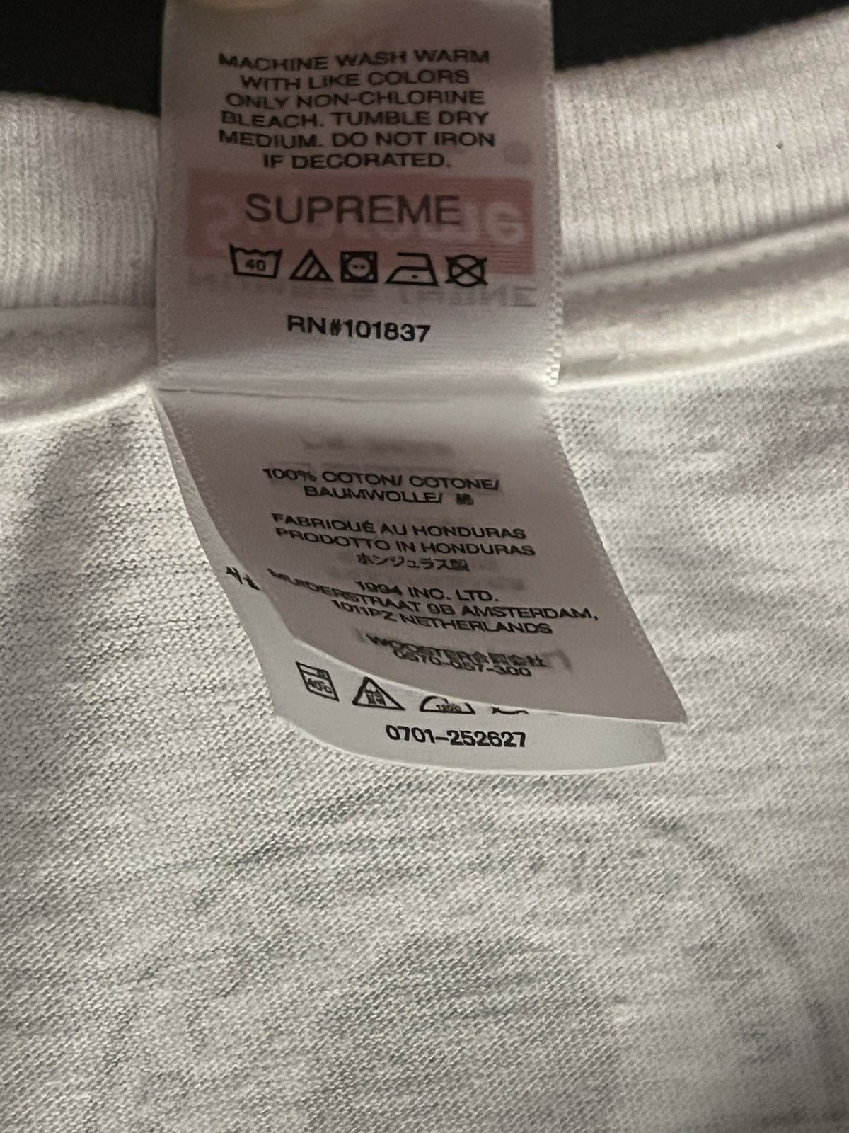 Number (N)ine × Supreme Supreme X Number (N)ine T-Shirt XXL Size US XXL / EU 58 / 5 - 5 Thumbnail