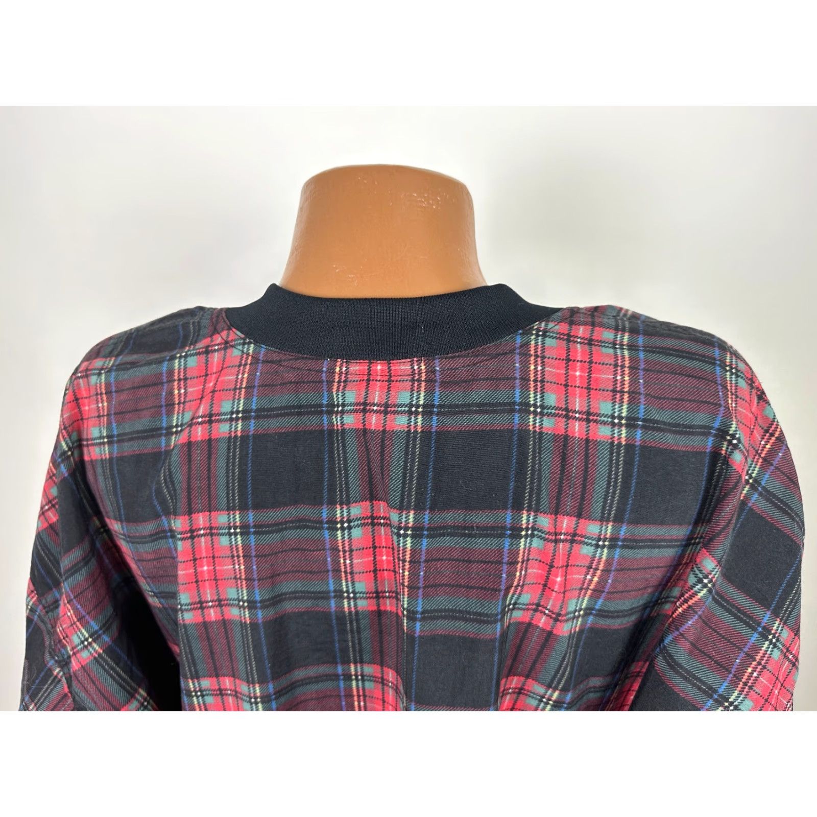 Vintage VINTAGE Winner Mate Golf Windbreaker Pullover Jacket XL Black Plaid 90s Outdoor Sports Mens Size US XL / EU 56 / 4 - 7 Thumbnail