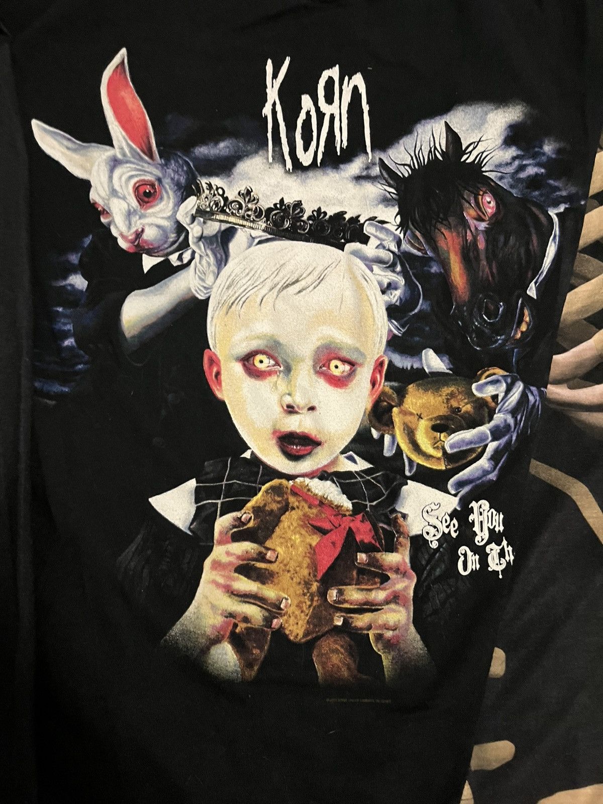 Disco Inferno Disco inferno korn skeleton long sleeve tee Size US M / EU 48-50 / 2 - 2 Thumbnail