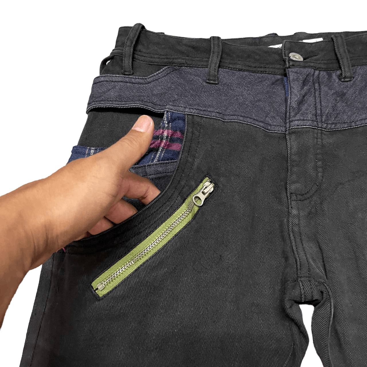 AMP Vintage AMP by Manydope Multi Pocket Zipper Pants Size US 32 / EU 48 - 5 Thumbnail