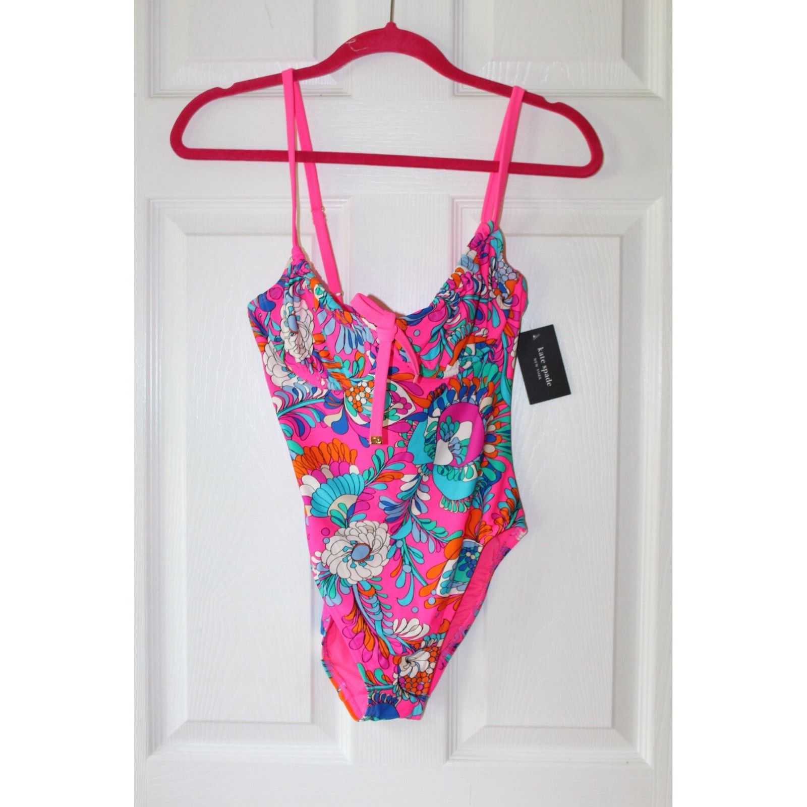 Other NWT Kate Spade Radiant Pink One Piece Bikini Size Small Size ONE SIZE - 8 Thumbnail