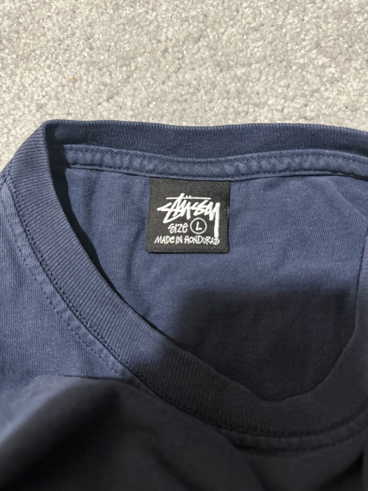 Stussy STUSSY BASIC LOGO TEE Size US L / EU 52-54 / 3 - 3 Thumbnail