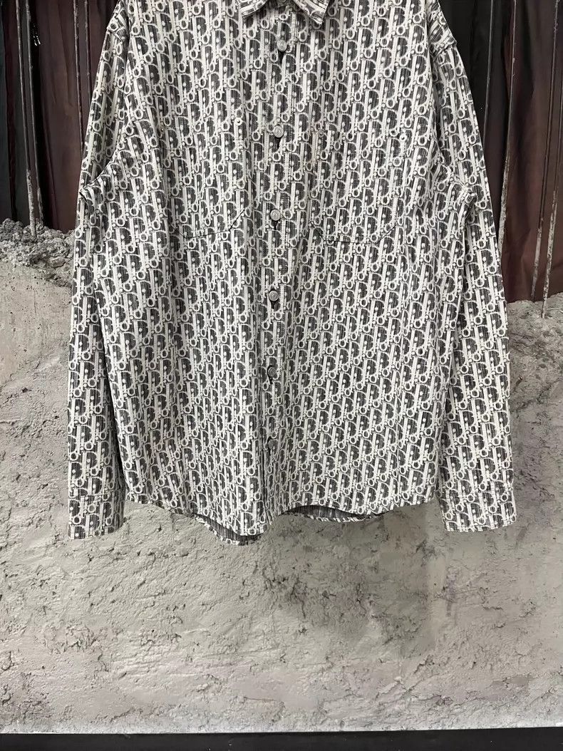 Dior Dior Floral Denim Shirt Size 40-2505 Size US M / EU 48-50 / 2 - 4 Thumbnail