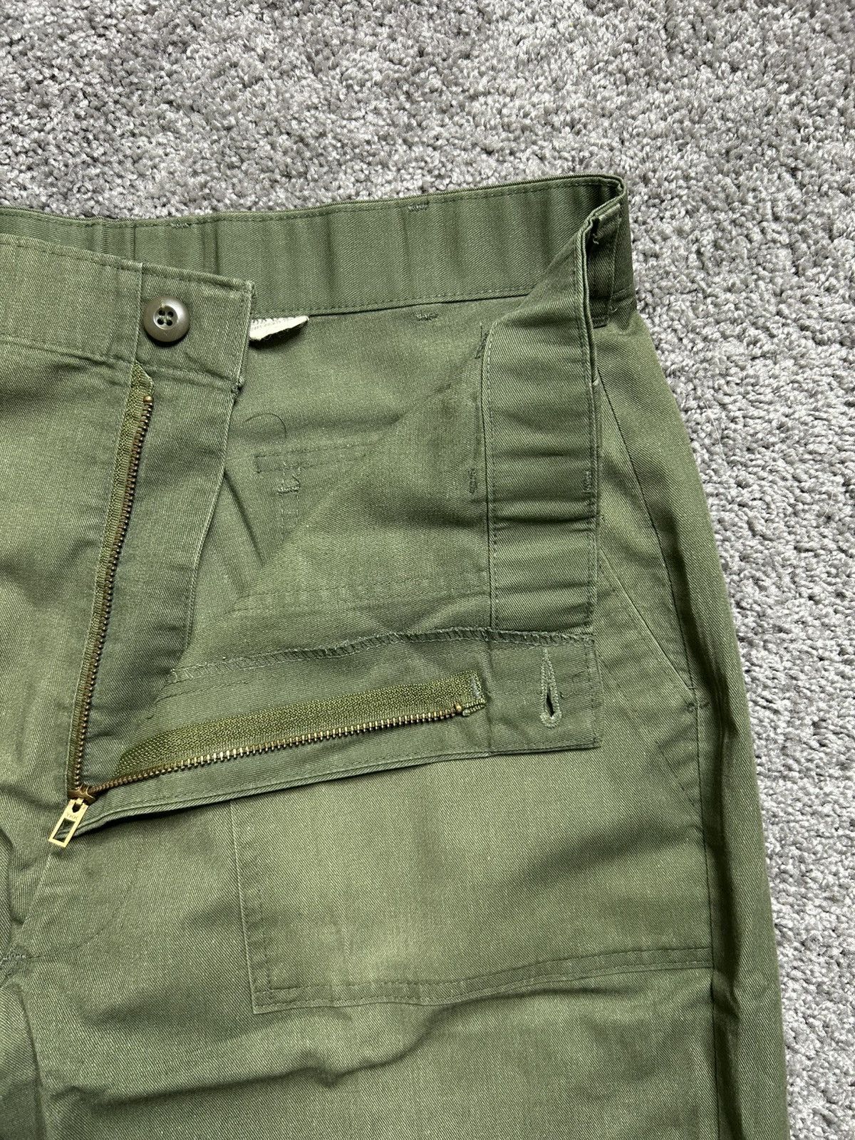 Other Vintage 80s Military OG 507 Pants YKK Zipper Size US 33 - 3 Thumbnail