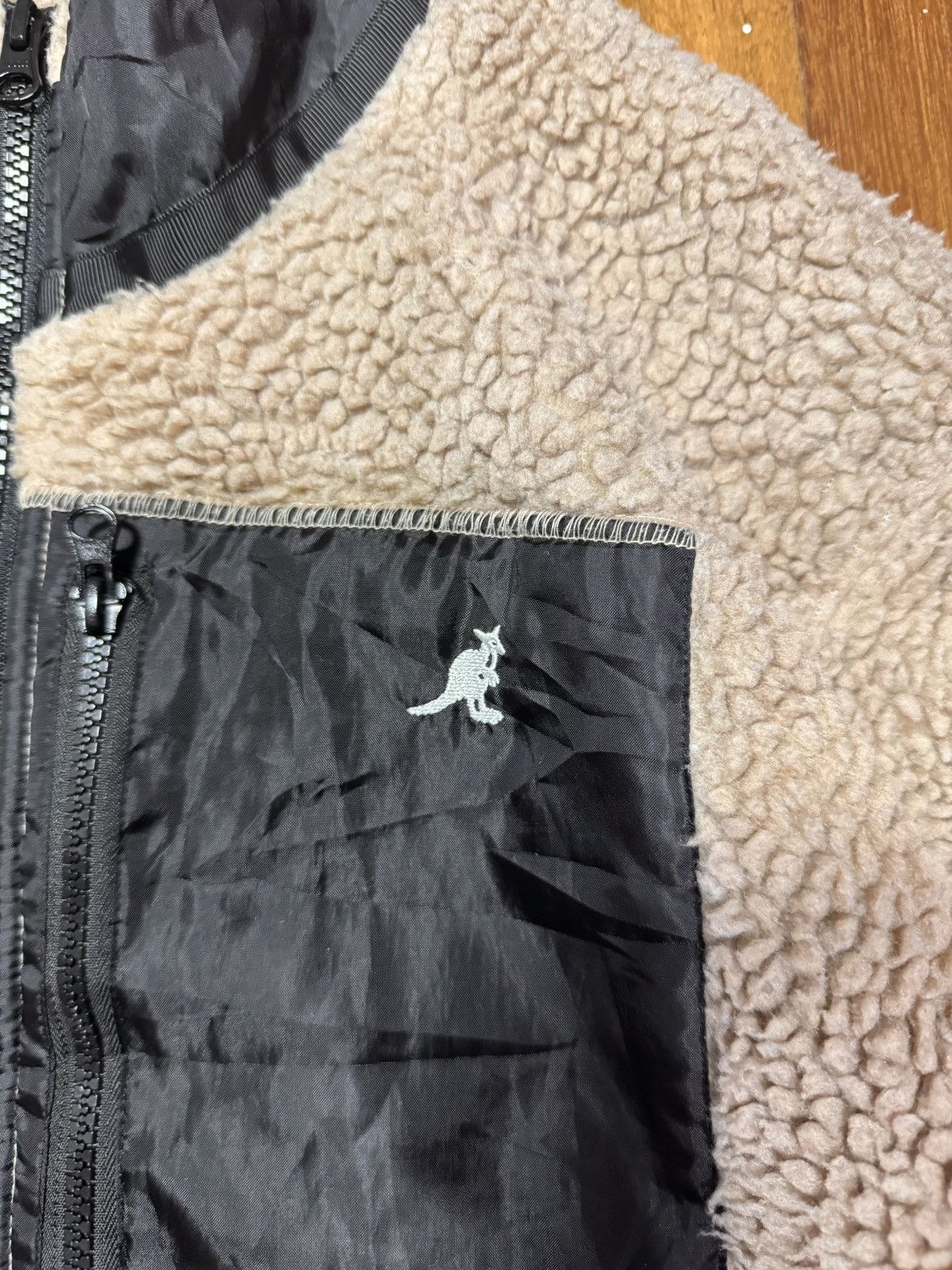 Kangol 🔥 Vintage 🔥 Kangol Deep Pile Sherpa Jacket Size US L / EU 52-54 / 3 - 4 Thumbnail