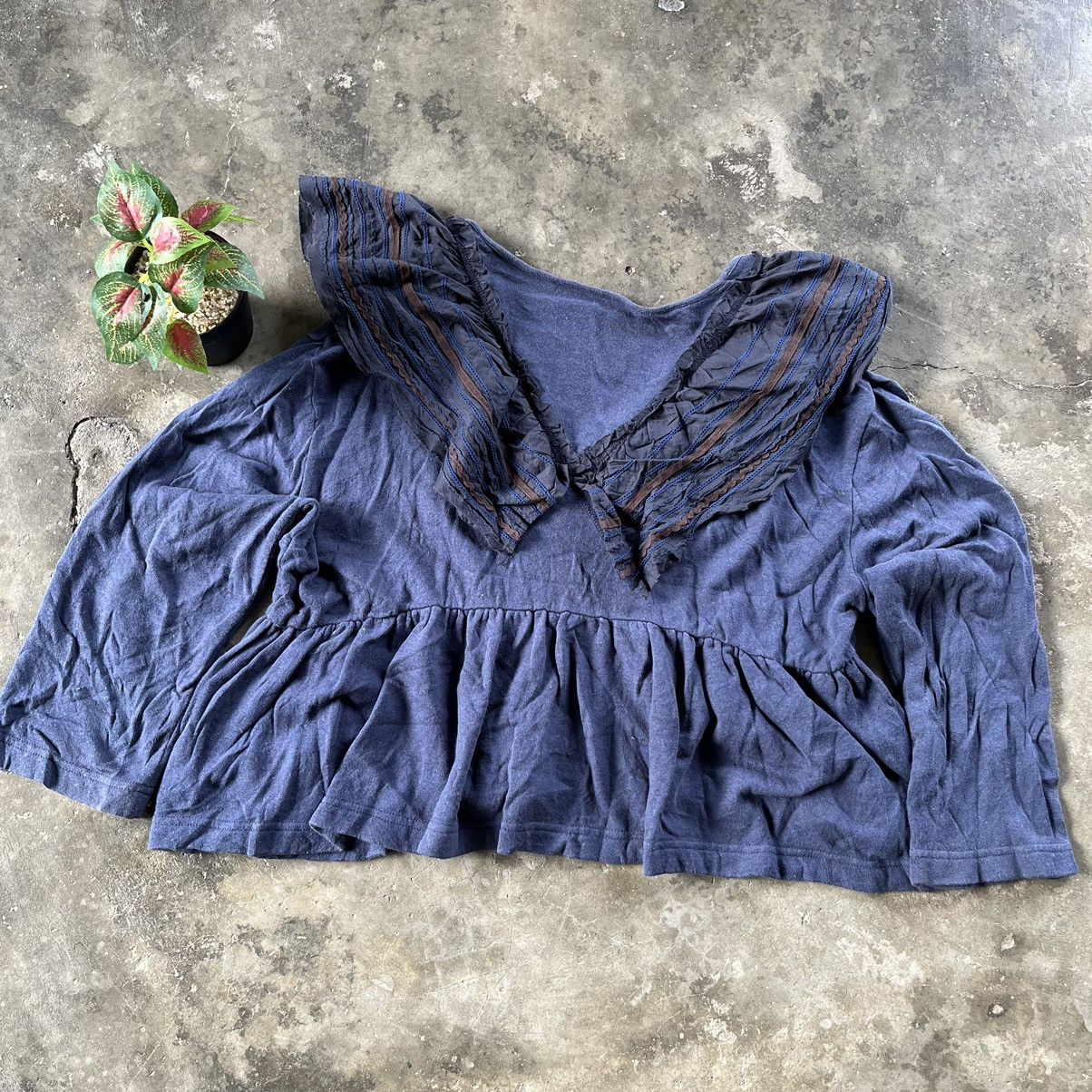Issey Miyake × Japanese Brand × Ne-Net ⚡️STEALS⚡️Ne-Net Issey Miyake Crop Top Long Sleeve Japan Size ONE SIZE - 2 Thumbnail