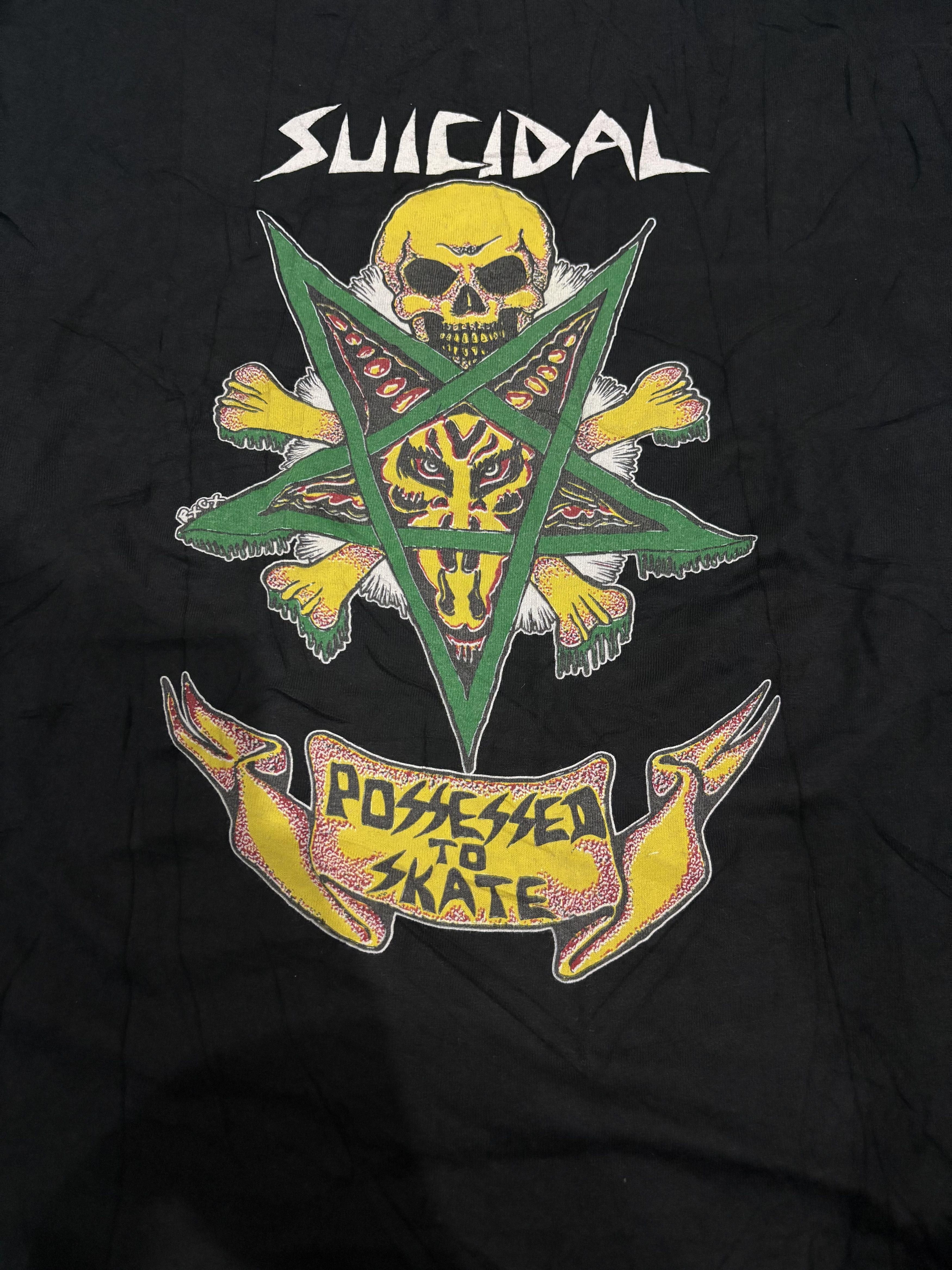 Band Tees Dogtown skate x suicidal possessed to skate tshirt Size US M / EU 48-50 / 2 - 3 Thumbnail