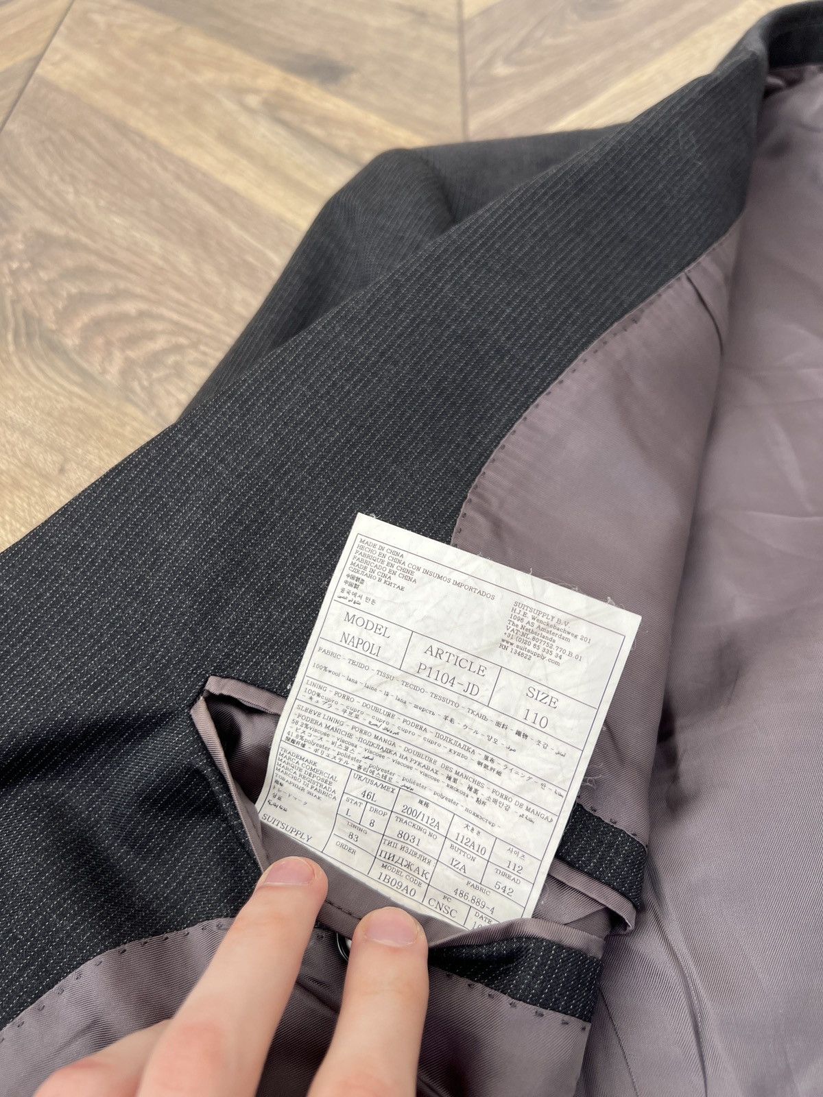 Suitsupply Vintage Suitsupply old money style suit Size 46L - 8 Thumbnail