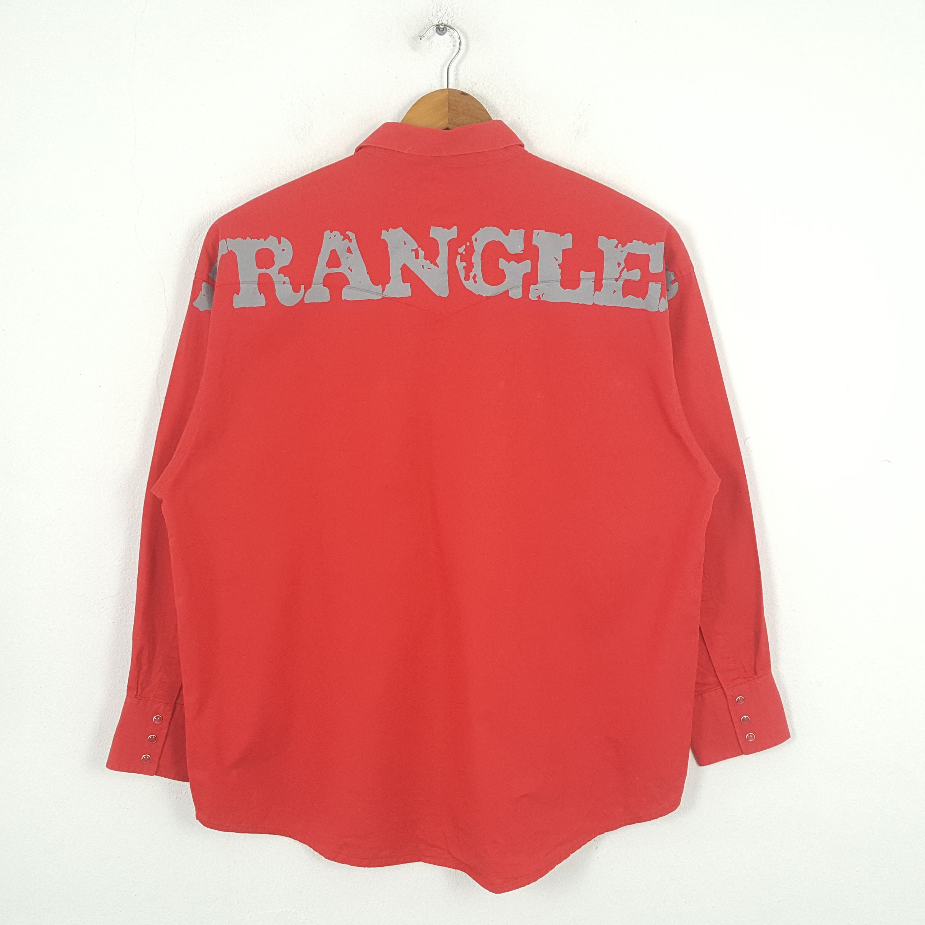 Vintage × Wrangler Vintage Wrangler American Western Button Up Shirt C276N61 Size US XXL / EU 58 / 5 - 1 Thumbnail