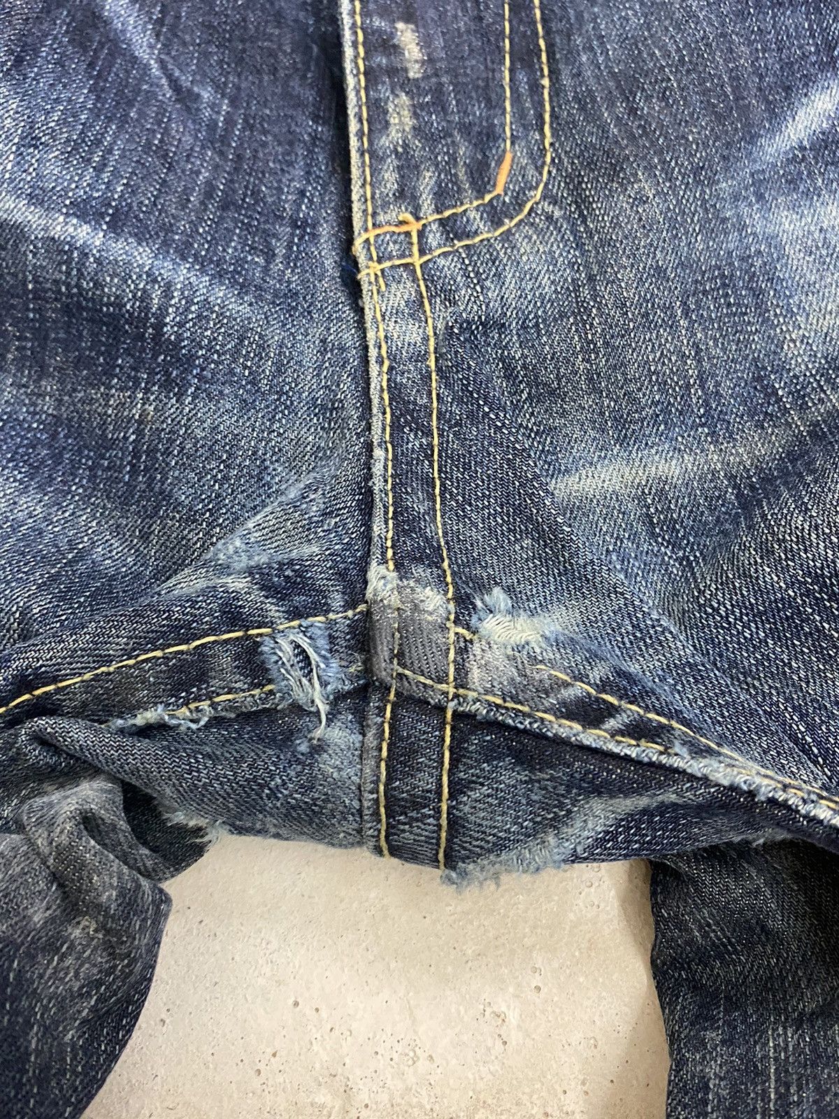 If Six Was Nine × Japanese Brand × Le Grande Bleu (L.G.B.) Lolita Japan Yoshimoto Nara Whisker Washed Zipper Pocket Size US 34 / EU 50 - 15 Thumbnail
