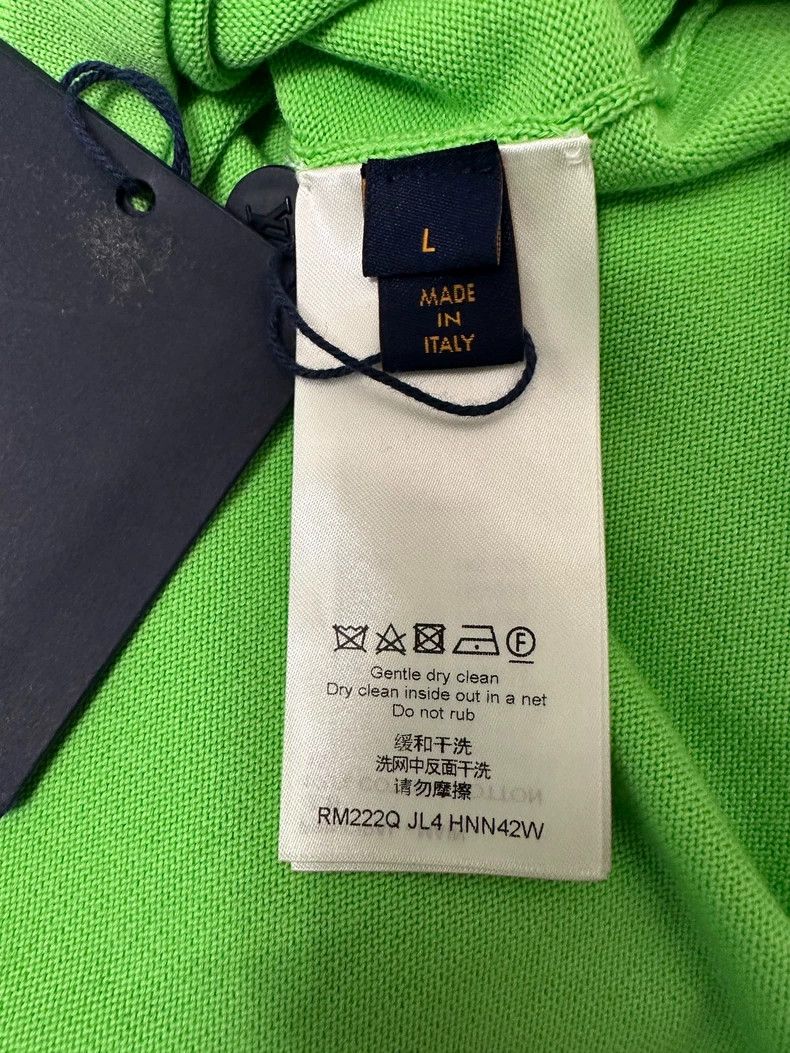 Louis Vuitton Louis Vuitton FW22 Solid Logo Crew Neck T-Shirt 2503-Nextar Size US L / EU 52-54 / 3 - 6 Thumbnail