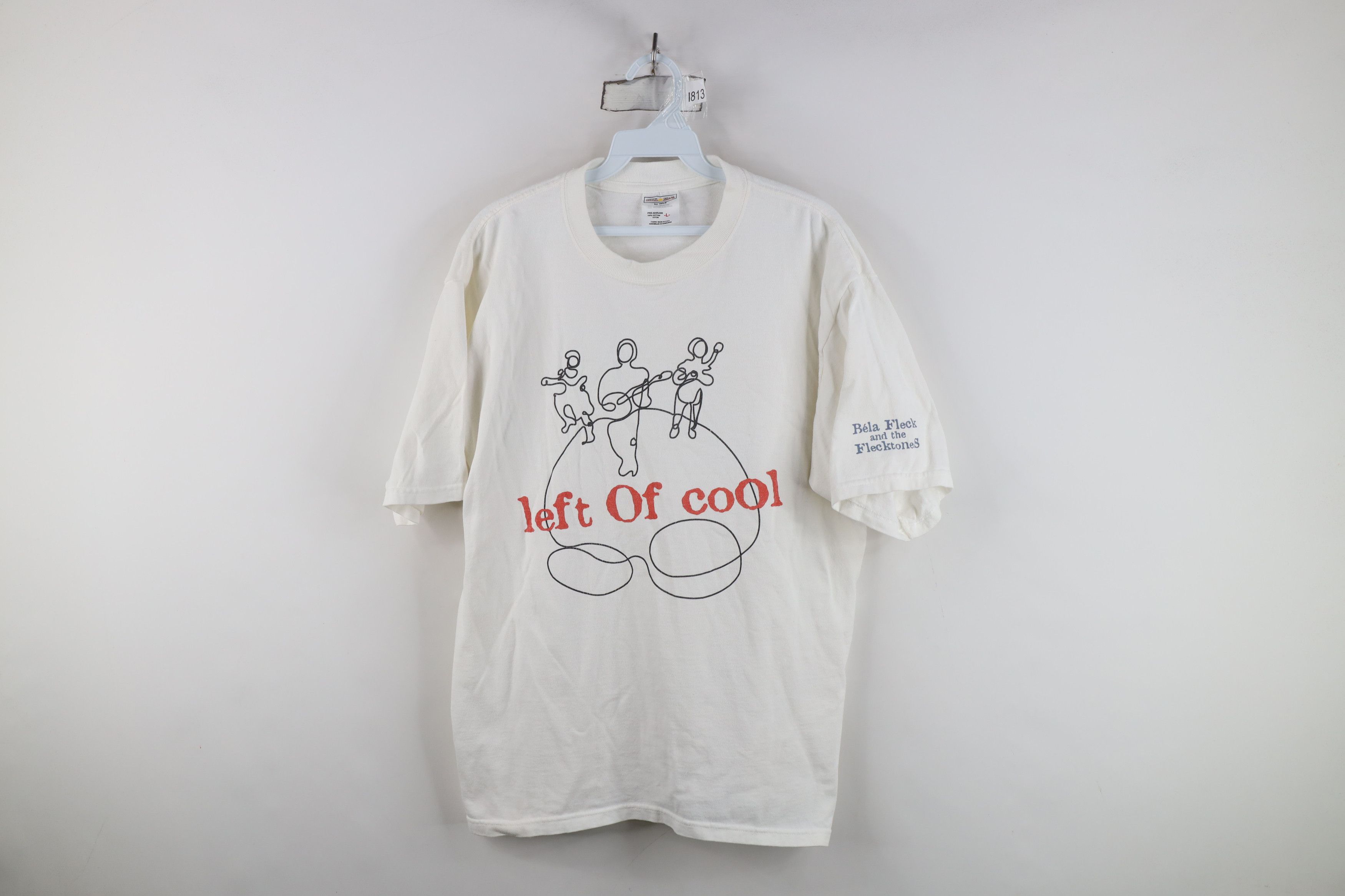Vintage Vintage 90s Cool Bela Fleck and the Flecktones Band T-Shirt Size US L / EU 52-54 / 3 - 1 Thumbnail
