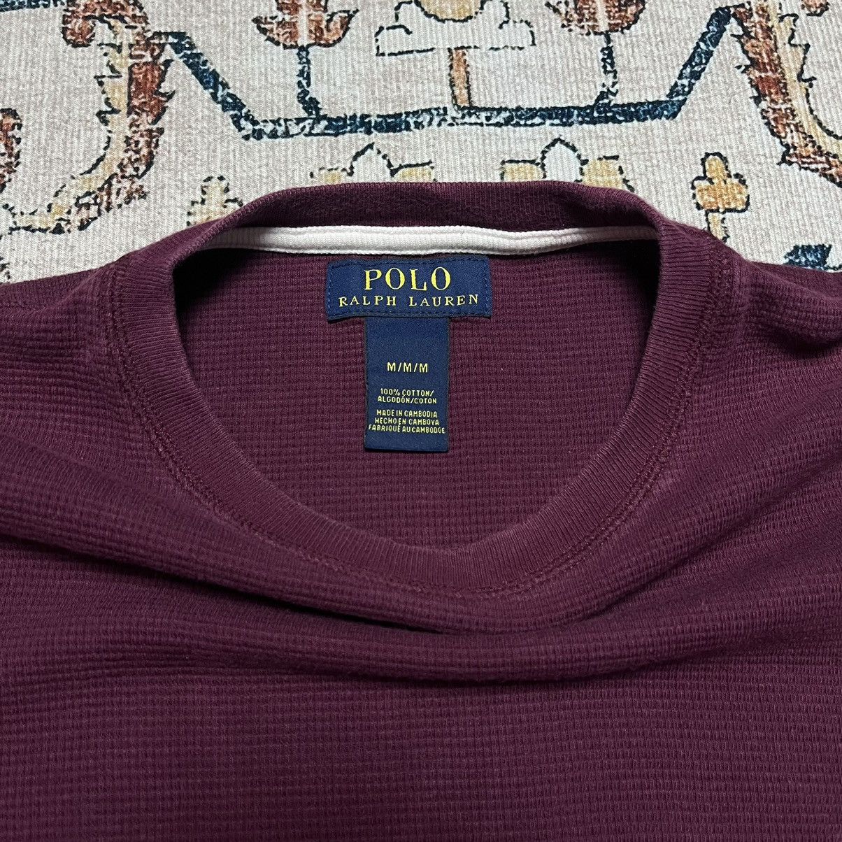 Polo Ralph Lauren × Ralph Lauren Polo Ralph Lauren Maroon Longsleeve Size US M / EU 48-50 / 2 - 5 Thumbnail