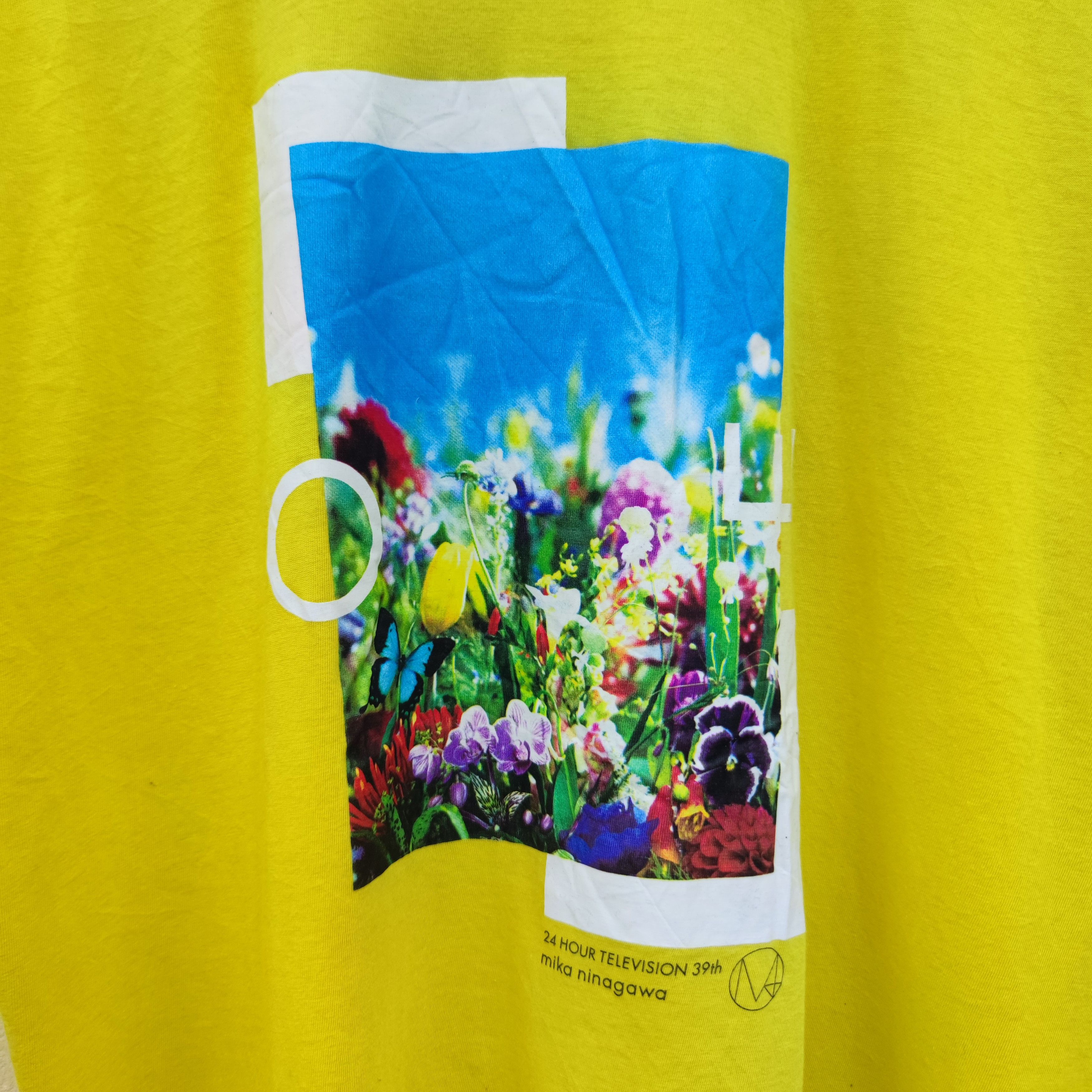 Designer × Japanese Brand 24 Hour Television x Mika Ninagawa Floral Murakami T-Shirt Size US M / EU 48-50 / 2 - 6 Thumbnail