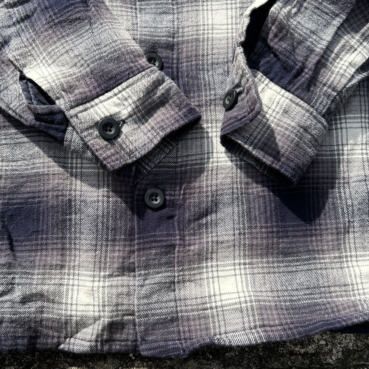 Gap × Vintage Gap Flannel Plaid Quilted Lined Shirt Jacket nice detail Size US XXS / EU 40 - 4 Thumbnail