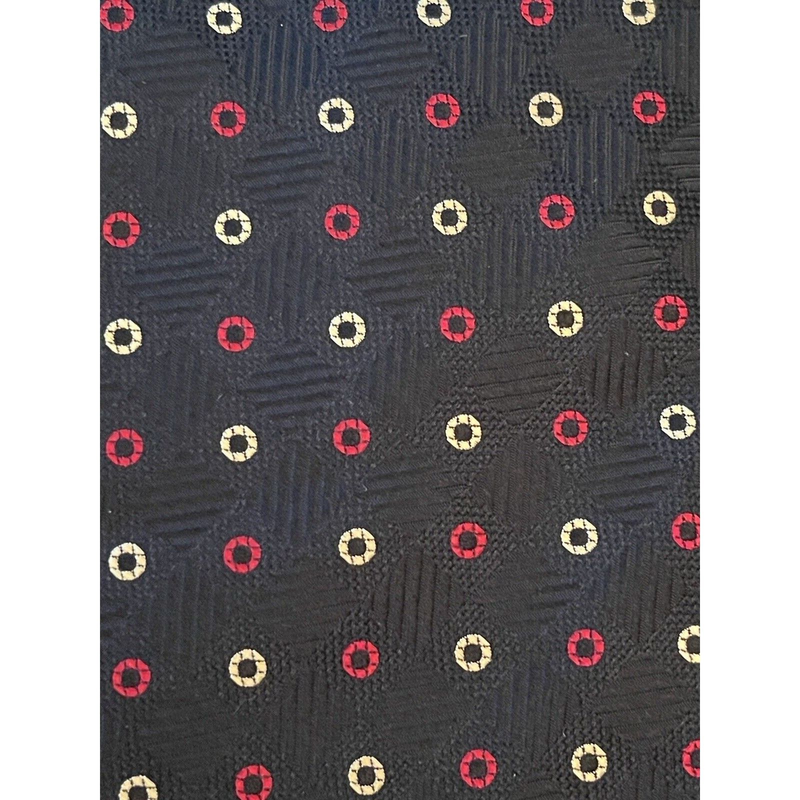 Burma Bibas Burma Bibas Black Red Gold 100% Silk Made In Usa Size ONE SIZE - 9 Thumbnail