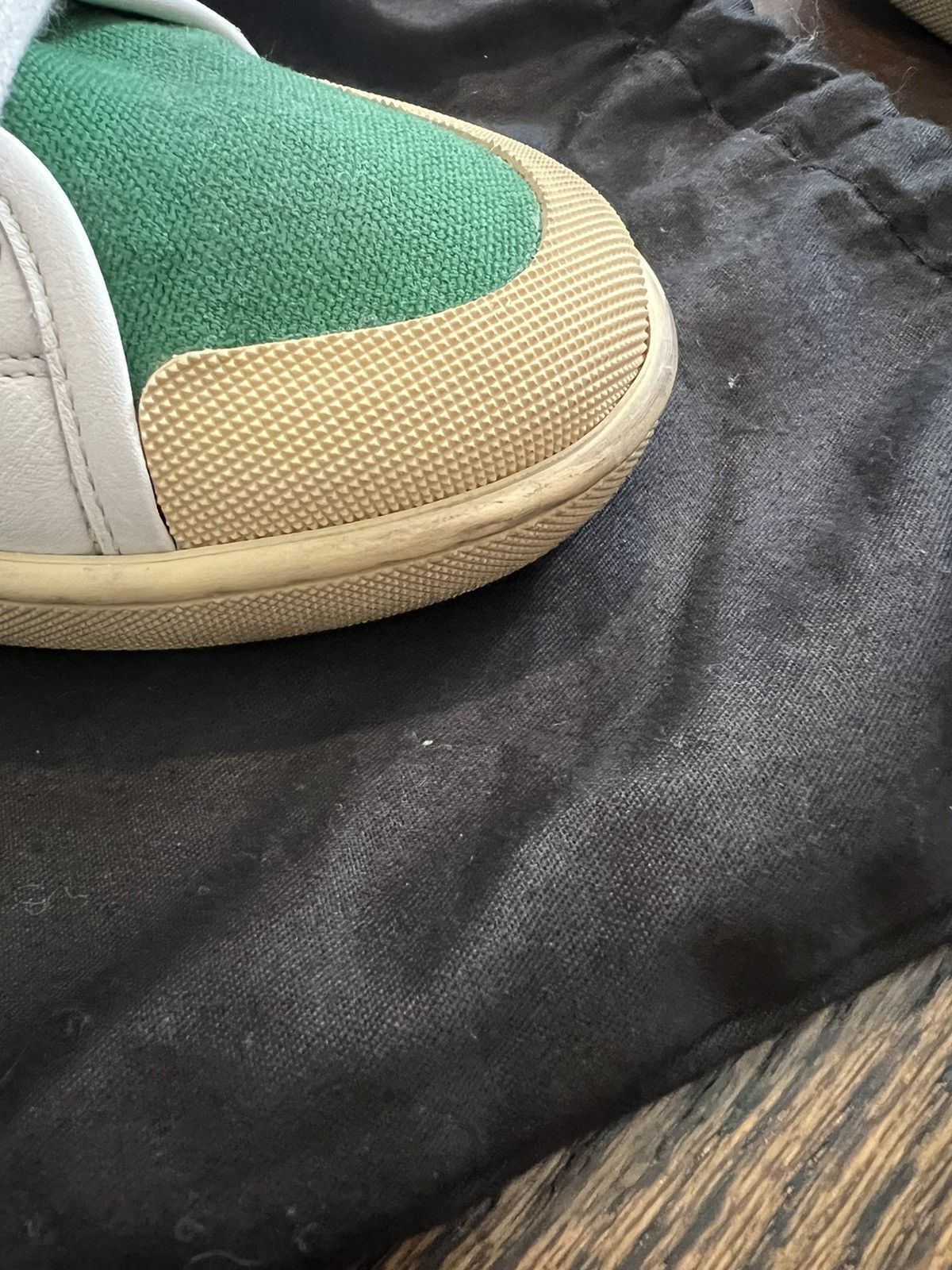 Saint Laurent Paris Saint Laurent green Tennis shoes Size US 9 / EU 42 - 5 Thumbnail