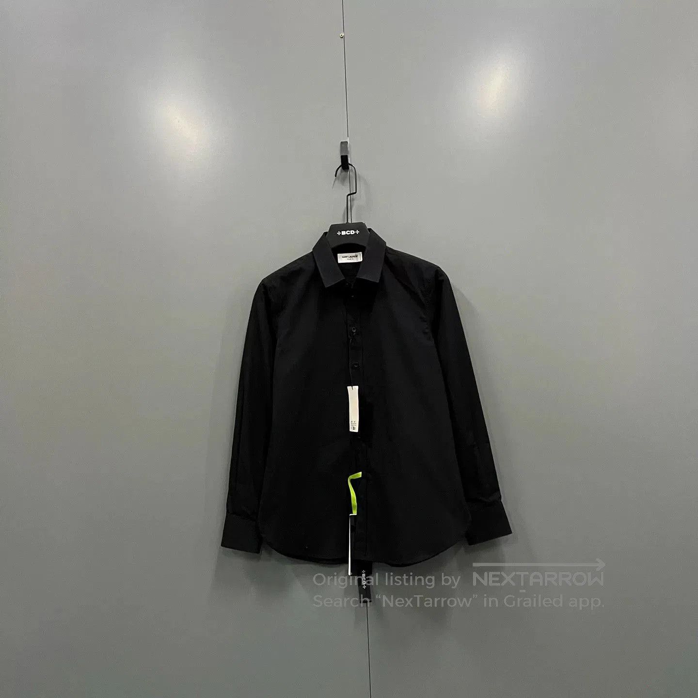 Saint Laurent Paris Saint Laurent Black Long Sleeve Button. Size US M / EU 48-50 / 2 - 1 Thumbnail