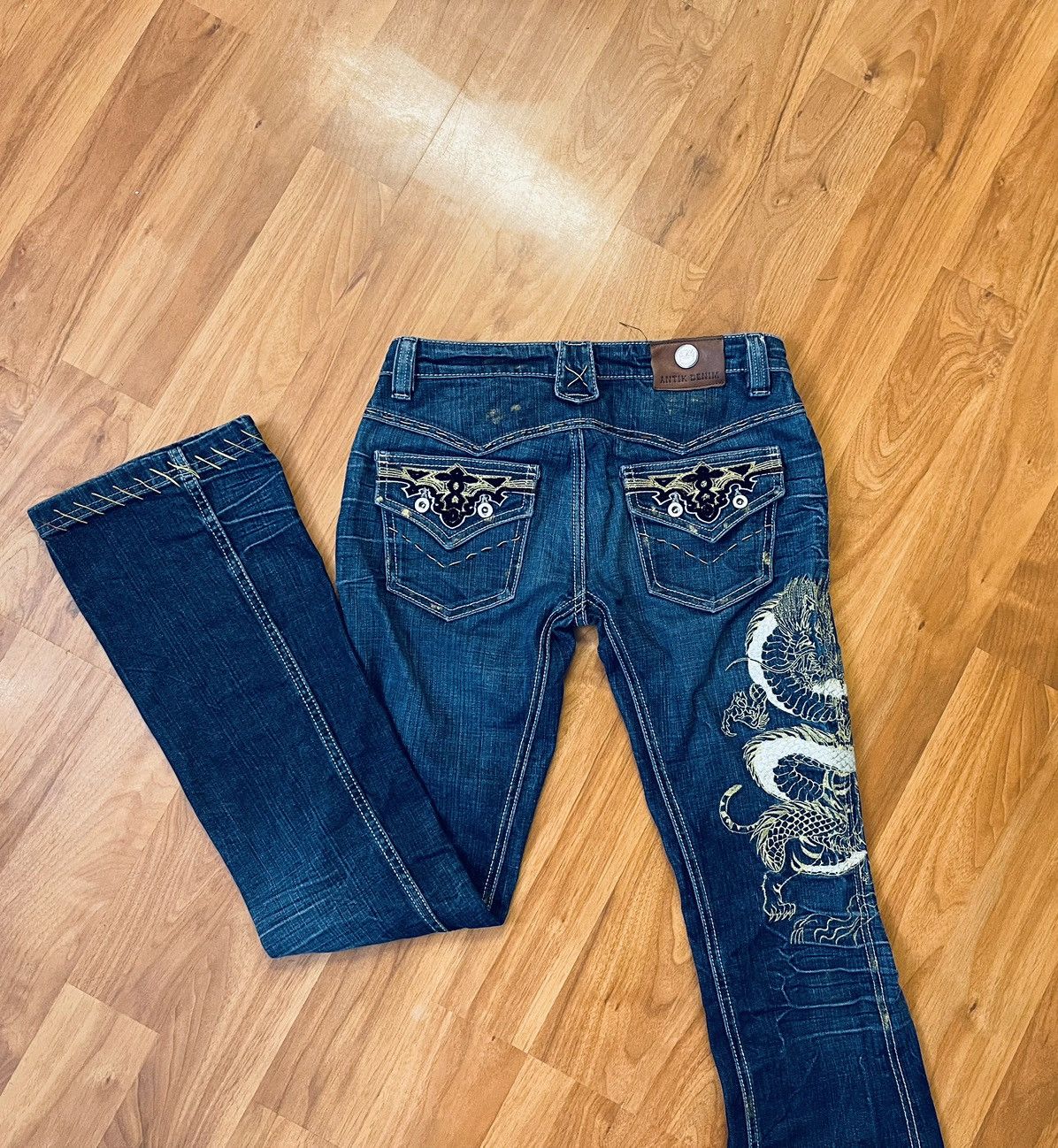 Antik Denim Women’s low-rise flare Antik Denim Size 27" / US 4 / IT 40 - 1 Thumbnail