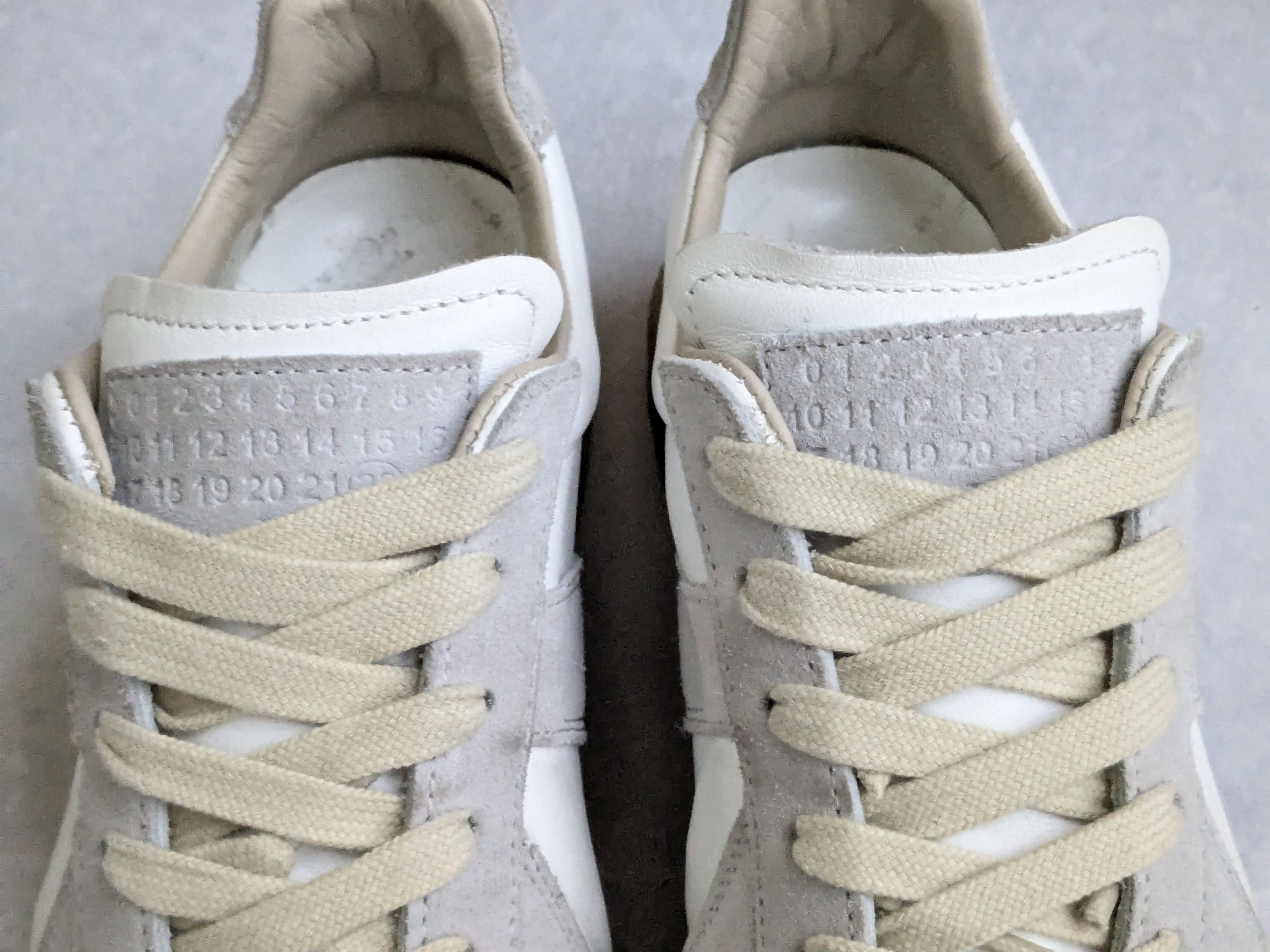 Maison Margiela Maison Margiela Replica GAT White Gray 37 7 Womens Size US 7 / IT 37 - 7 Thumbnail
