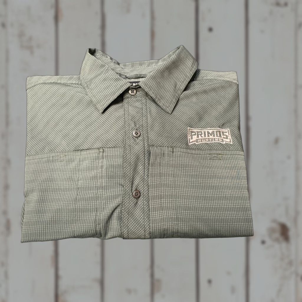 Vintage VINTAGE Blackhawk! Tactical Shirt Men Large Long Sleeve Green Hunting Button-Down Size US L / EU 52-54 / 3 - 1 Thumbnail