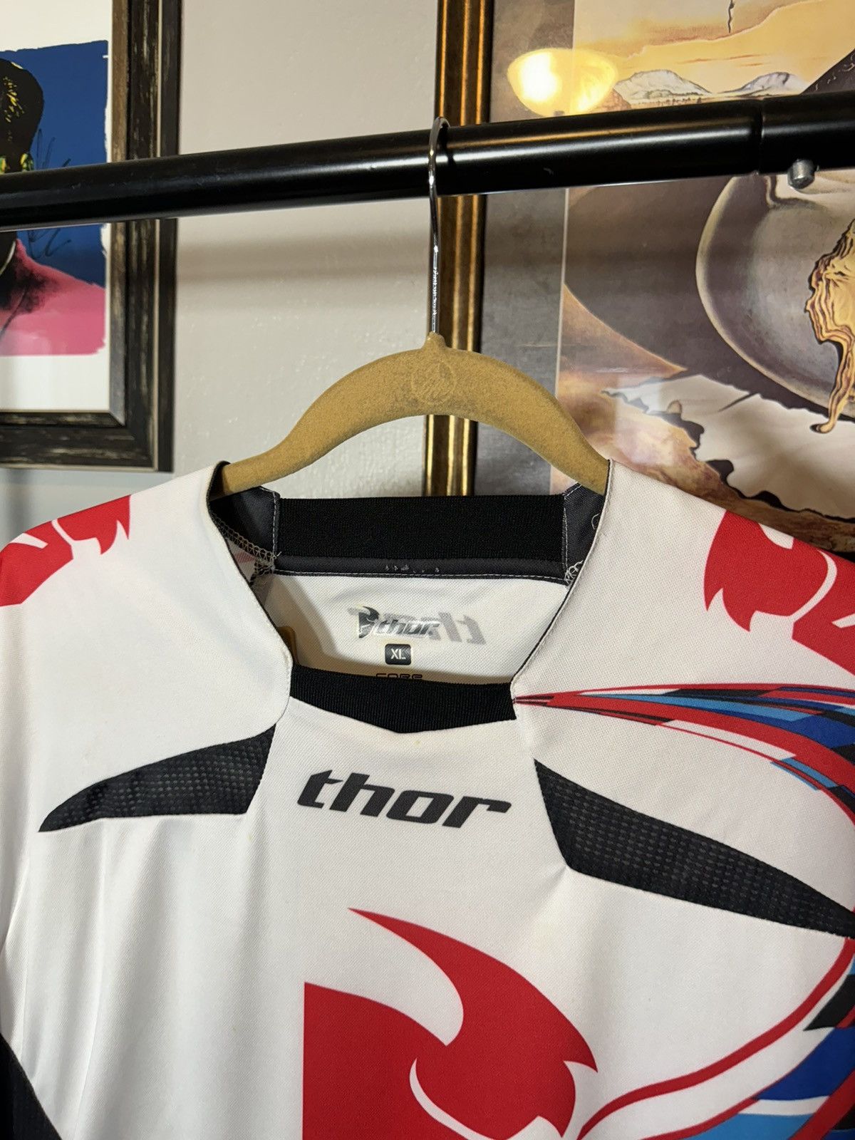 Vintage Vintage Dirtbike Jersey Size US XL / EU 56 / 4 - 3 Thumbnail